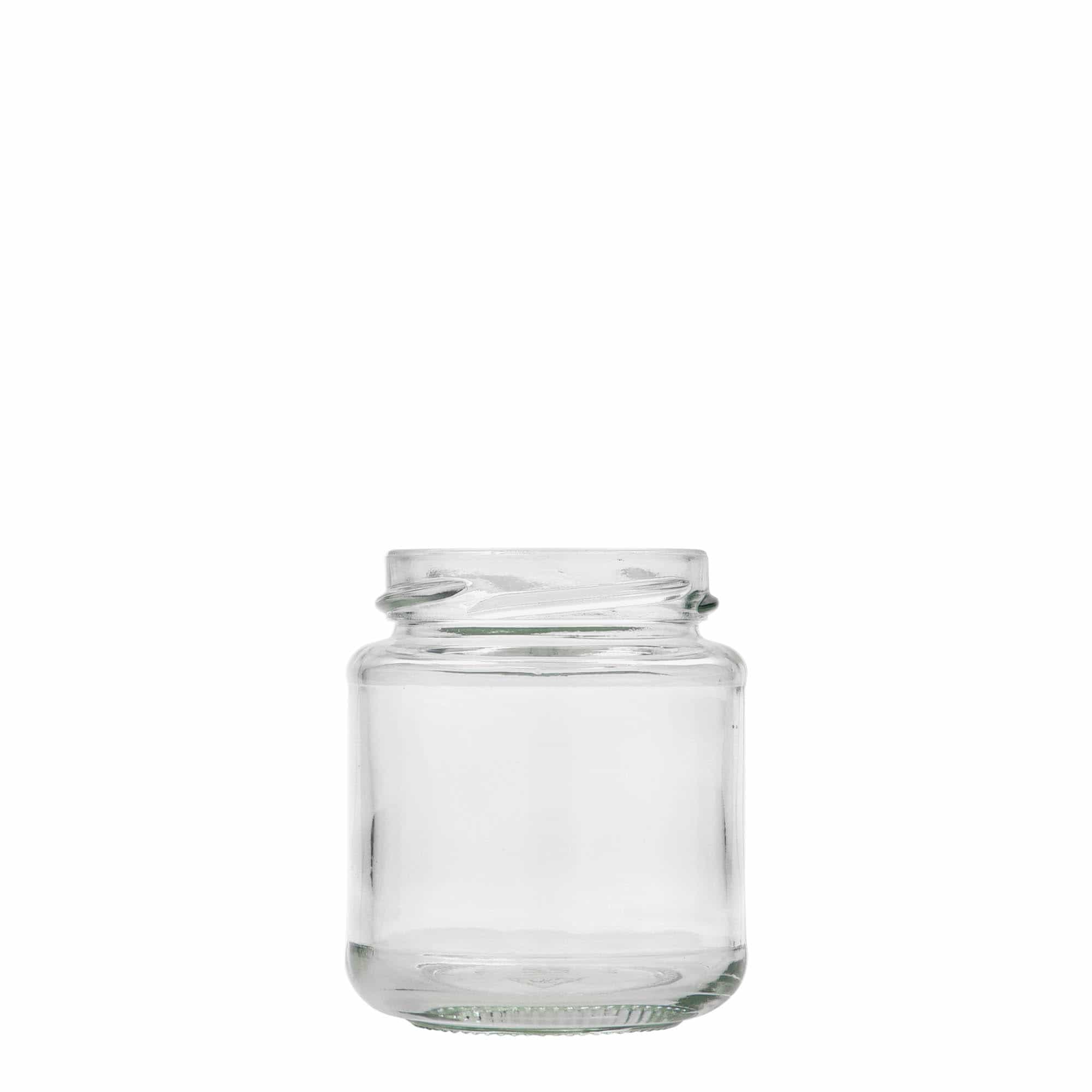 142 ml rundt glas, åbning: Twist-Off (TO 53)