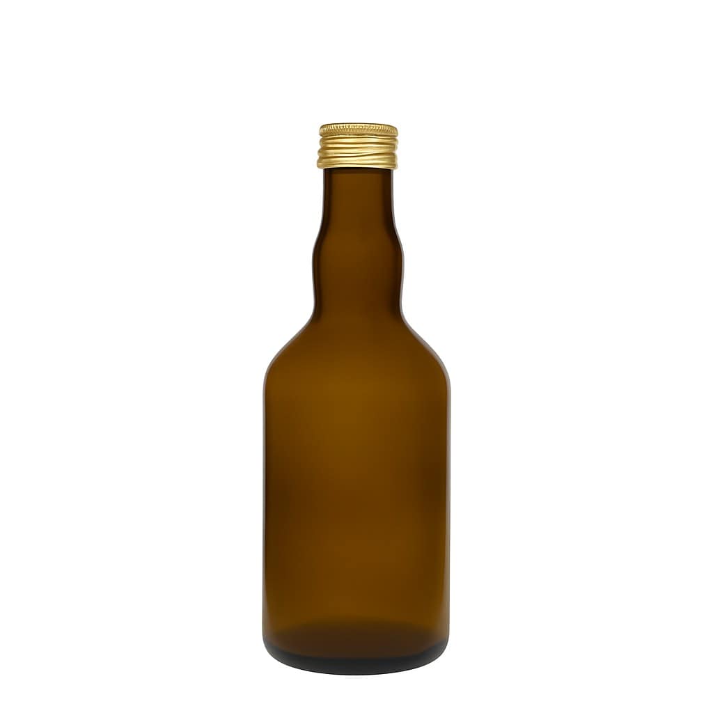 500 ml glasflaske 'Olona', antikgrøn, munding: PP 31,5