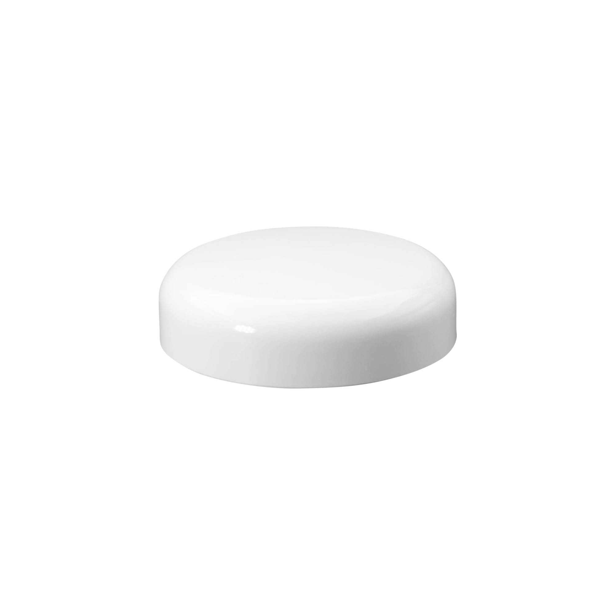 Skruelåg til 150 ml 'Bianca', PP-plast, hvid Skruelåg til 150 ml 'Bianca', PP-plast, hvid