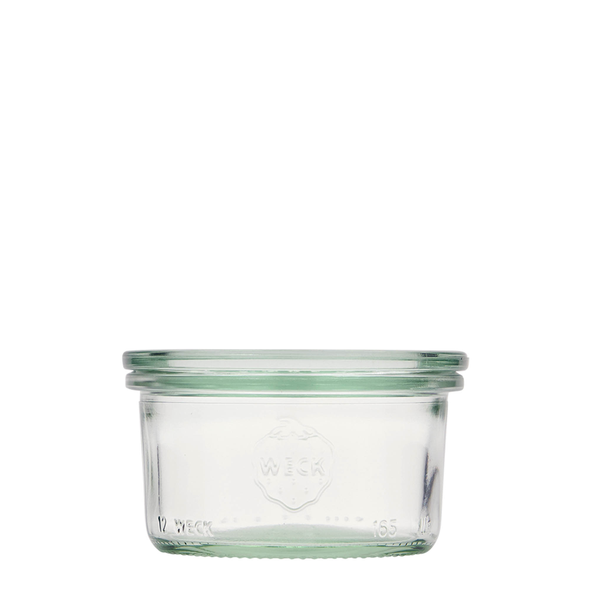 165 ml WECK-sturzglas, åbning: rund kant 165 ml WECK-sturzglas, åbning: rund kant