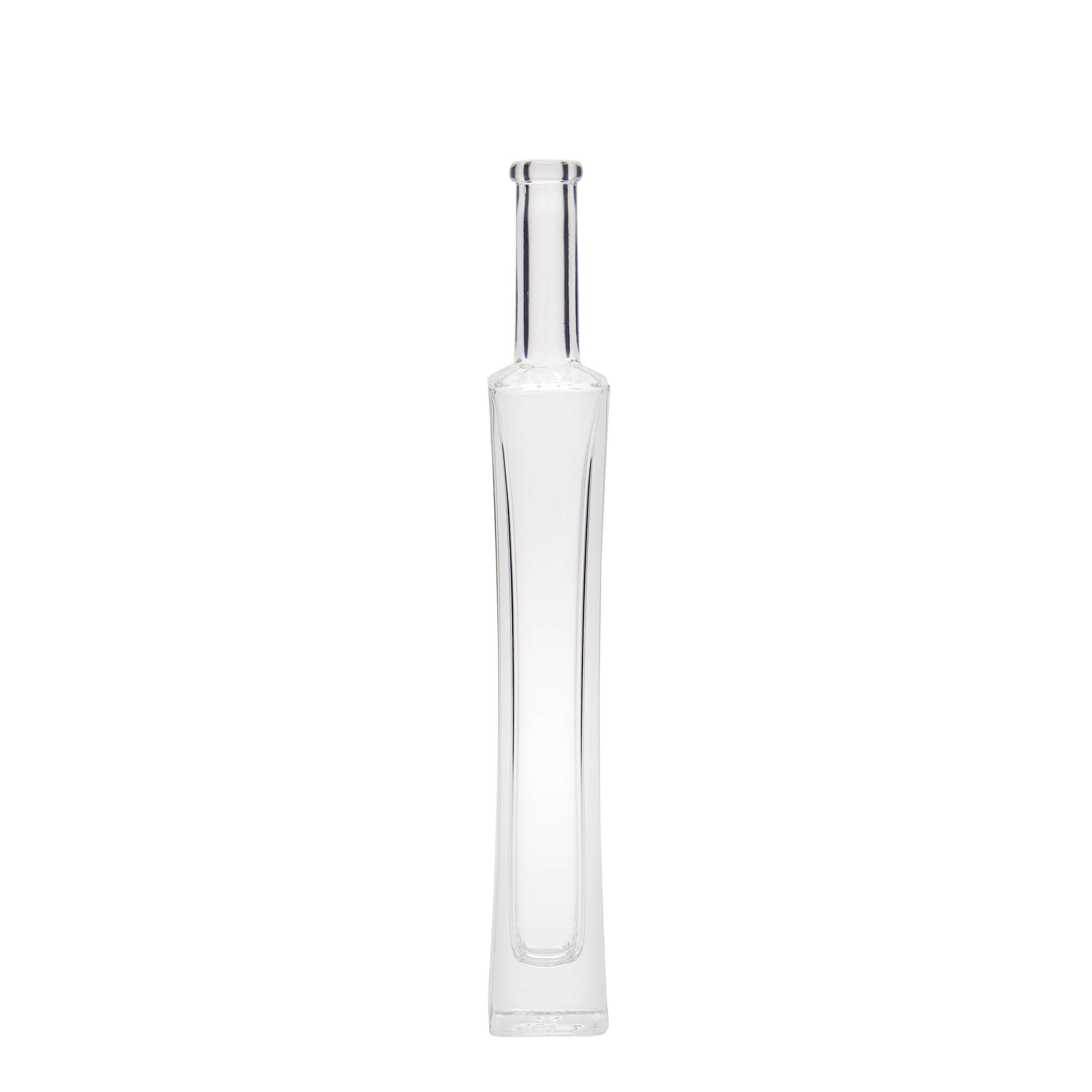 100 ml glasflaske 'Koko', firkantet, åbning: kork 100 ml glasflaske 'Koko', firkantet, åbning: kork