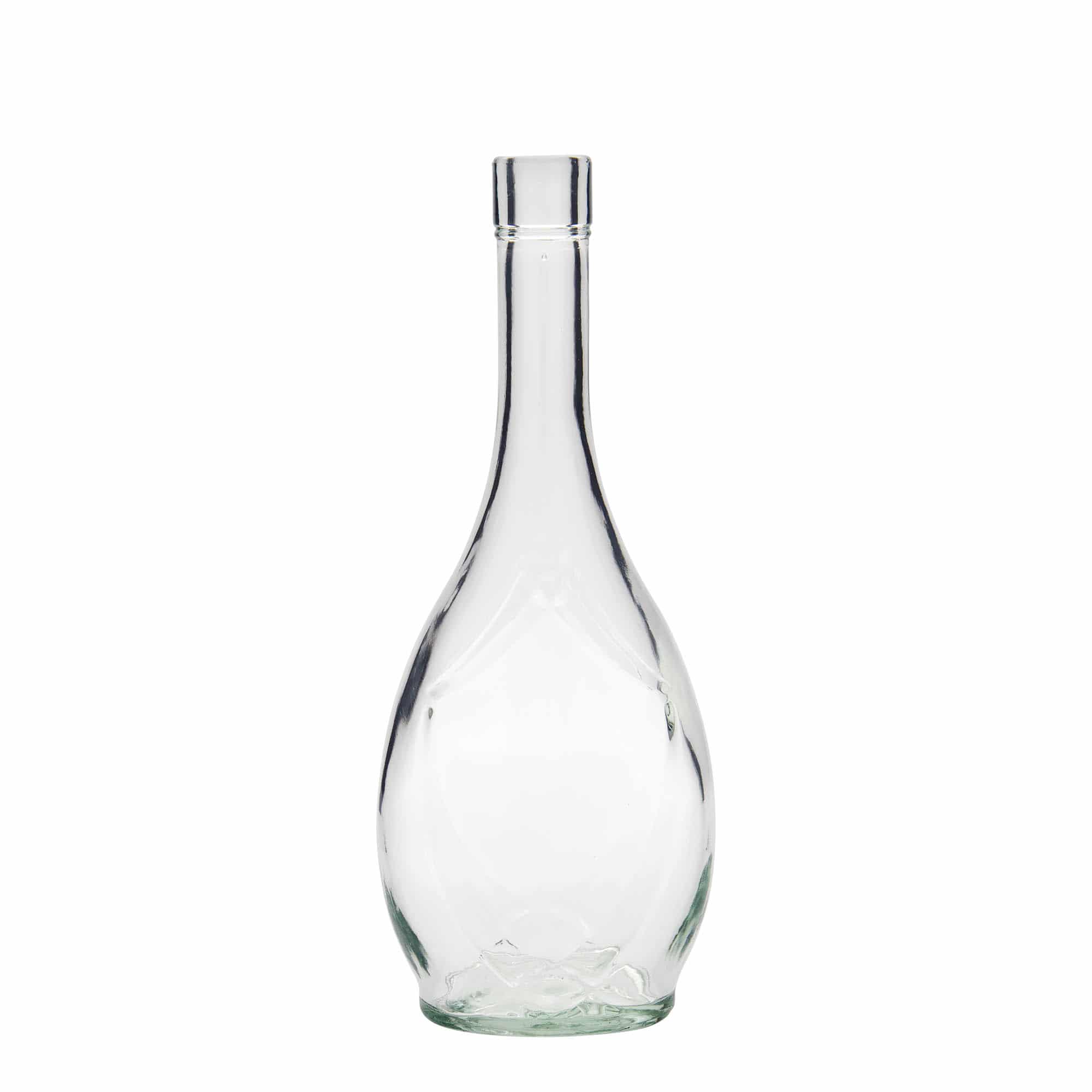 500 ml glasflaske 'Saragossa', oval, åbning: Kork 500 ml glasflaske 'Saragossa', oval, åbning: Kork