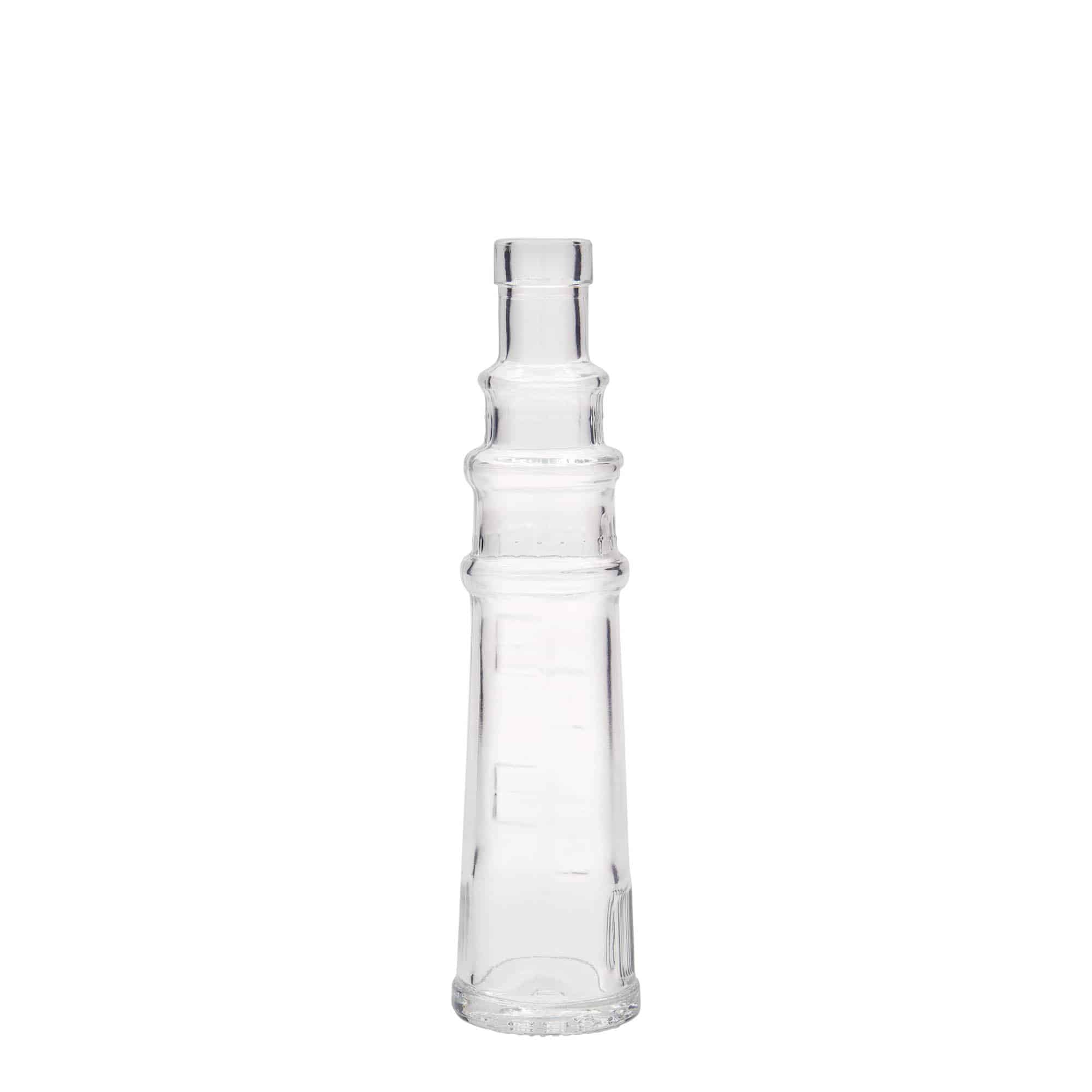 100 ml glasflaske 'Leuchtturm', åbning: kork 100 ml glasflaske 'Leuchtturm', åbning: kork