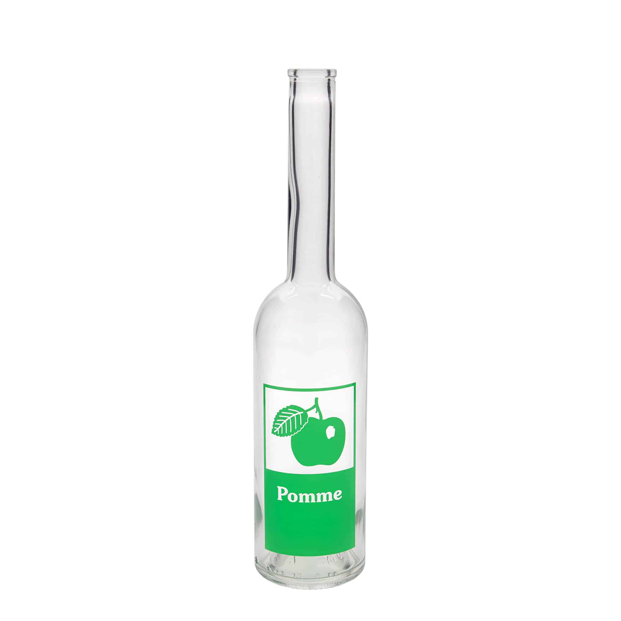 500 ml glasflaske 'Opera', motiv: Pomme, åbning: Kork 500 ml glasflaske 'Opera', motiv: Pomme, åbning: Kork