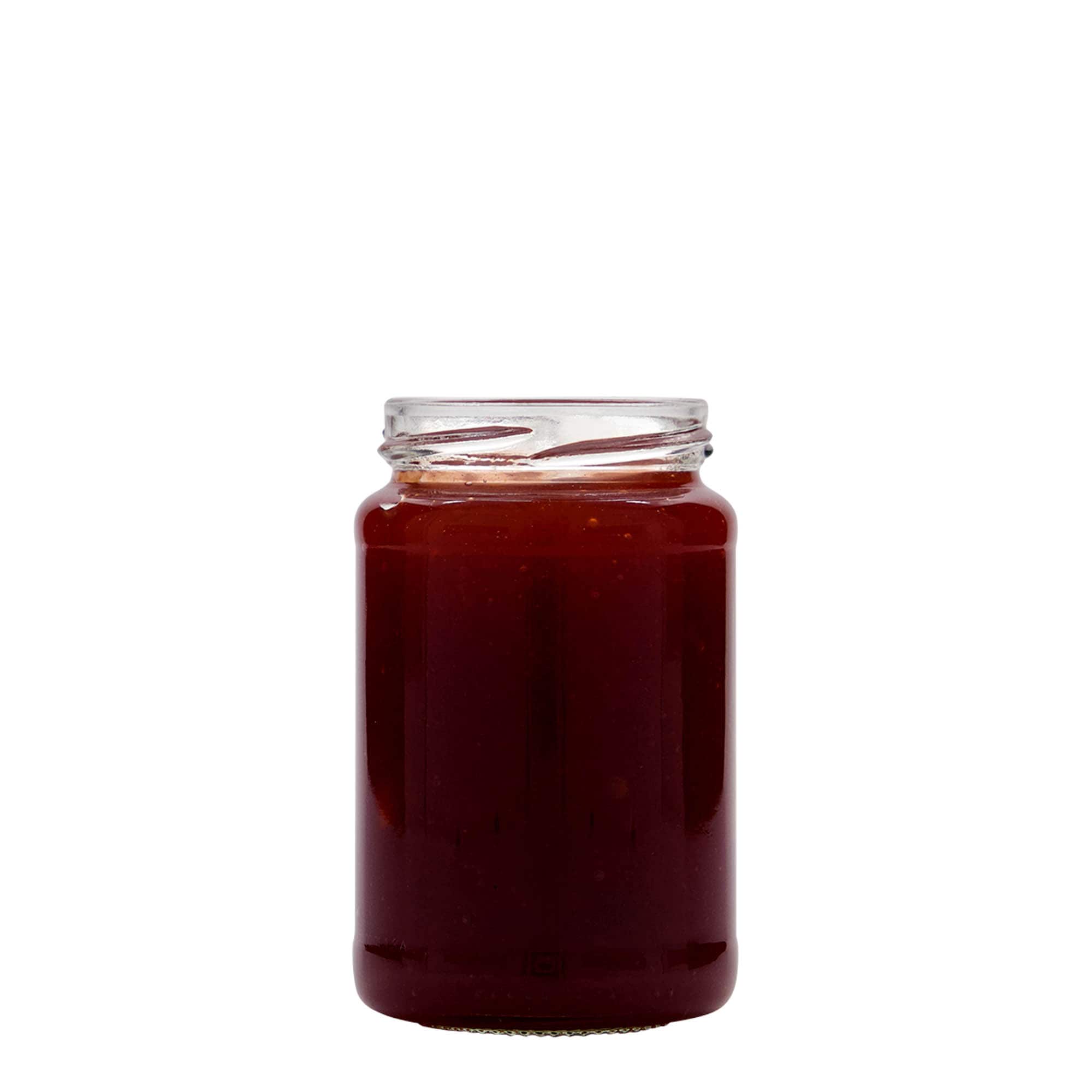 225 ml højt rundt glas, åbning: Twist-Off (TO 58)