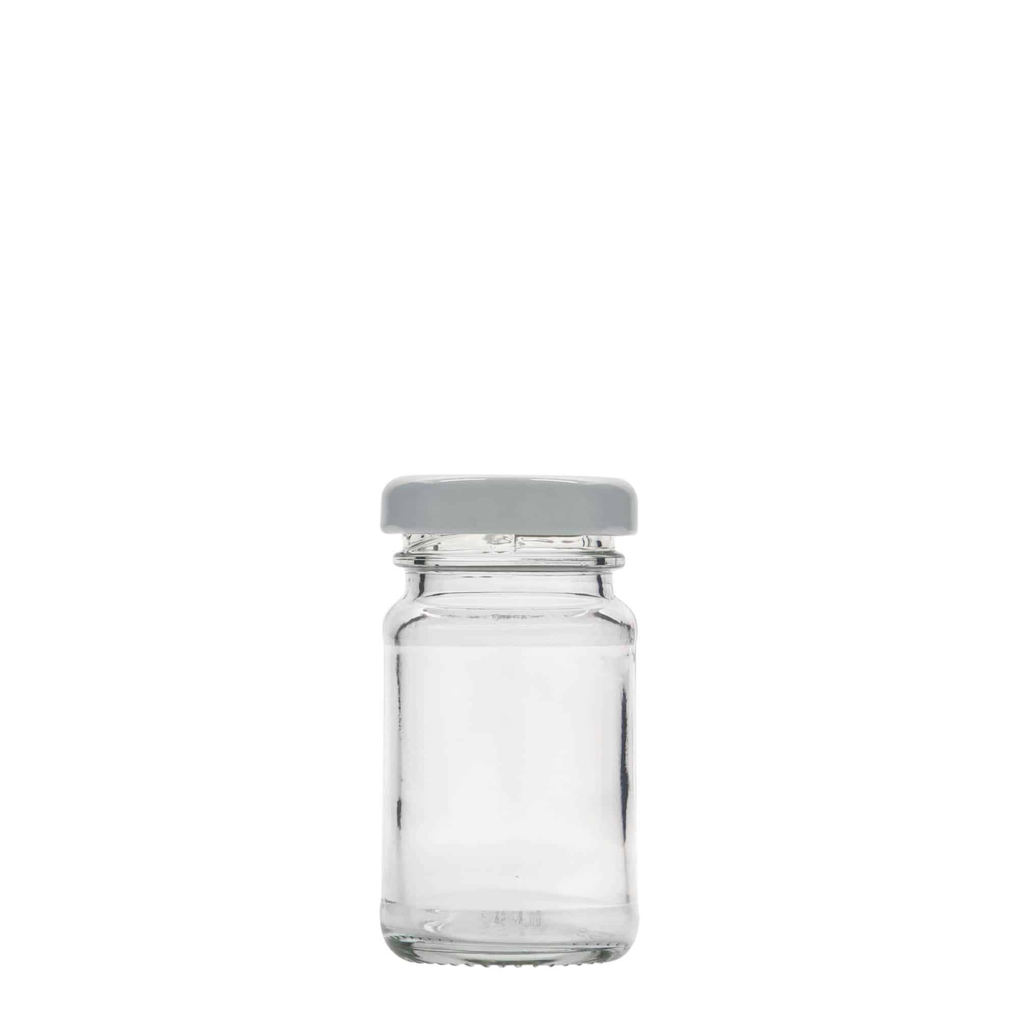 67 ml højt rundt glas, åbning: Twist-off (TO 38)