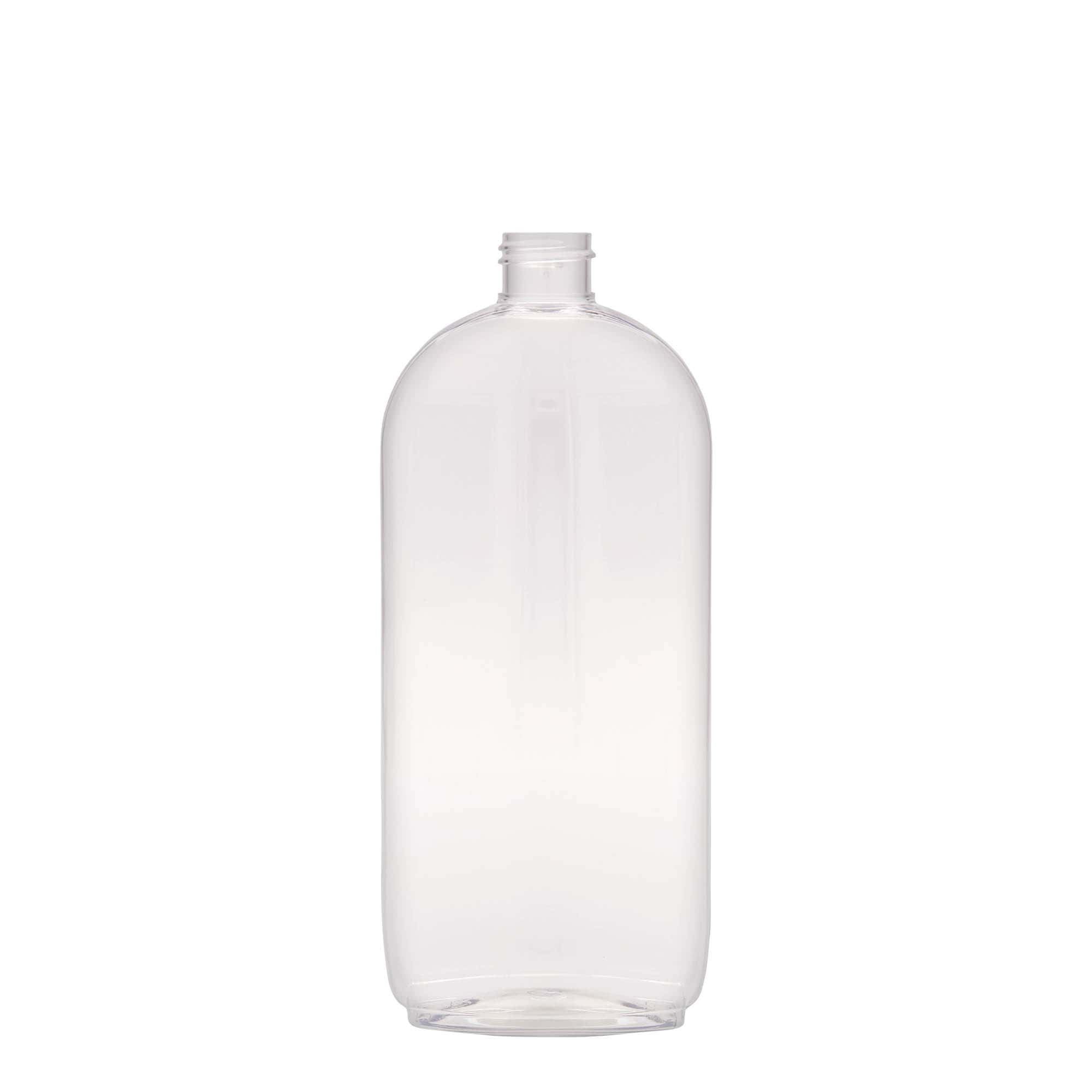 500 ml PET-flaske 'Iris', oval, plast, åbning: GPI 24/410