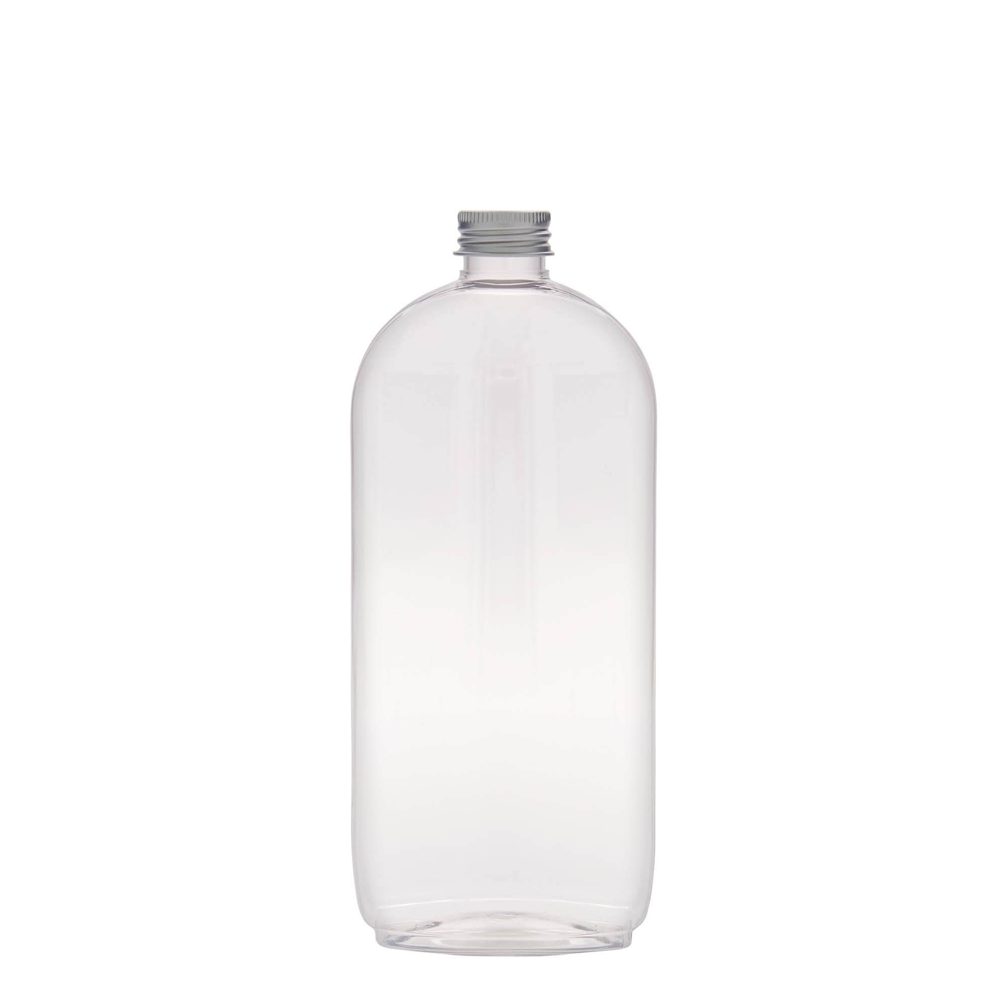 500 ml PET-flaske »Iris«, oval, plastik, åbning: 24/410