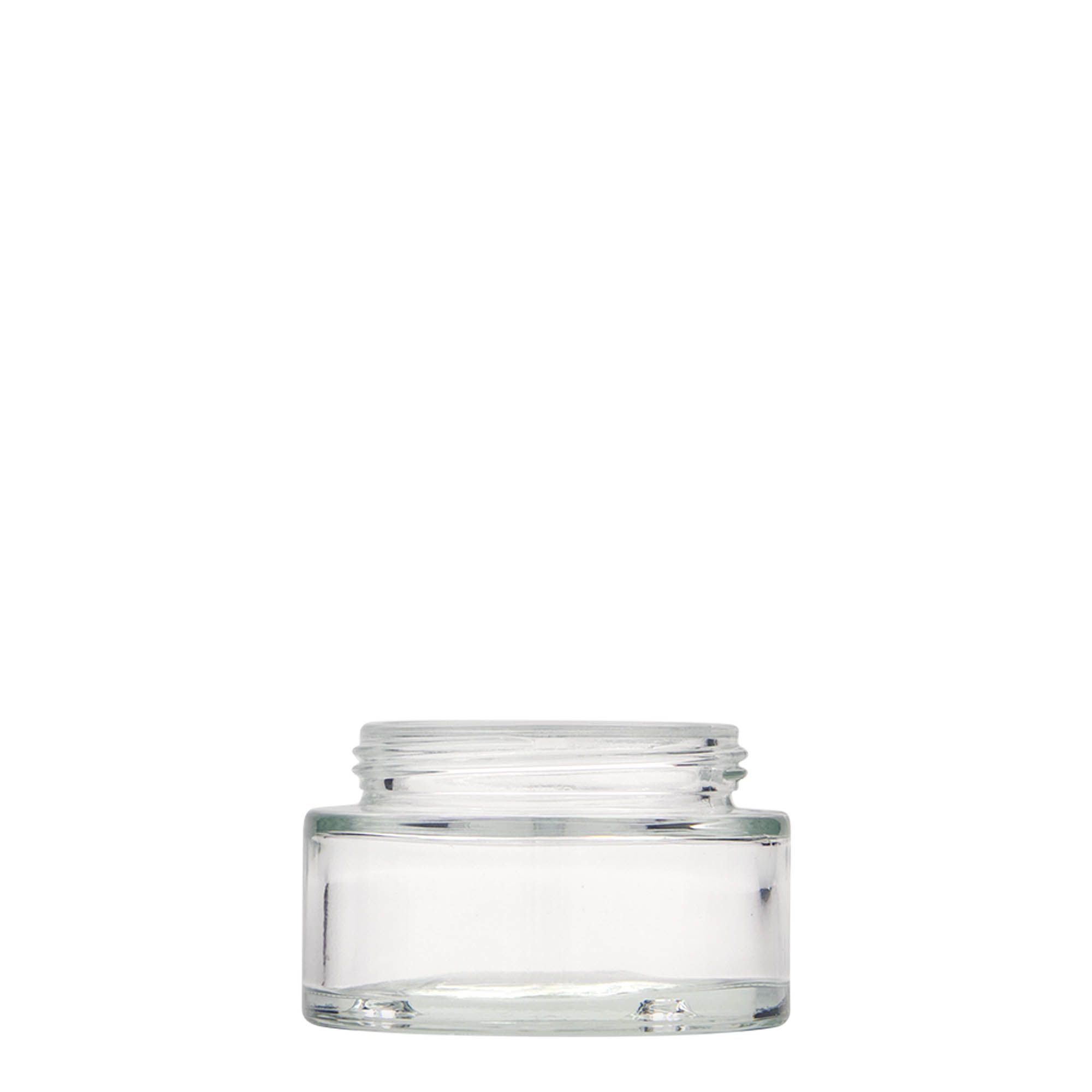 50 ml krukke 'Clear Edition', glas, åbning: skruelåg 50 ml krukke 'Clear Edition', glas, åbning: skruelåg