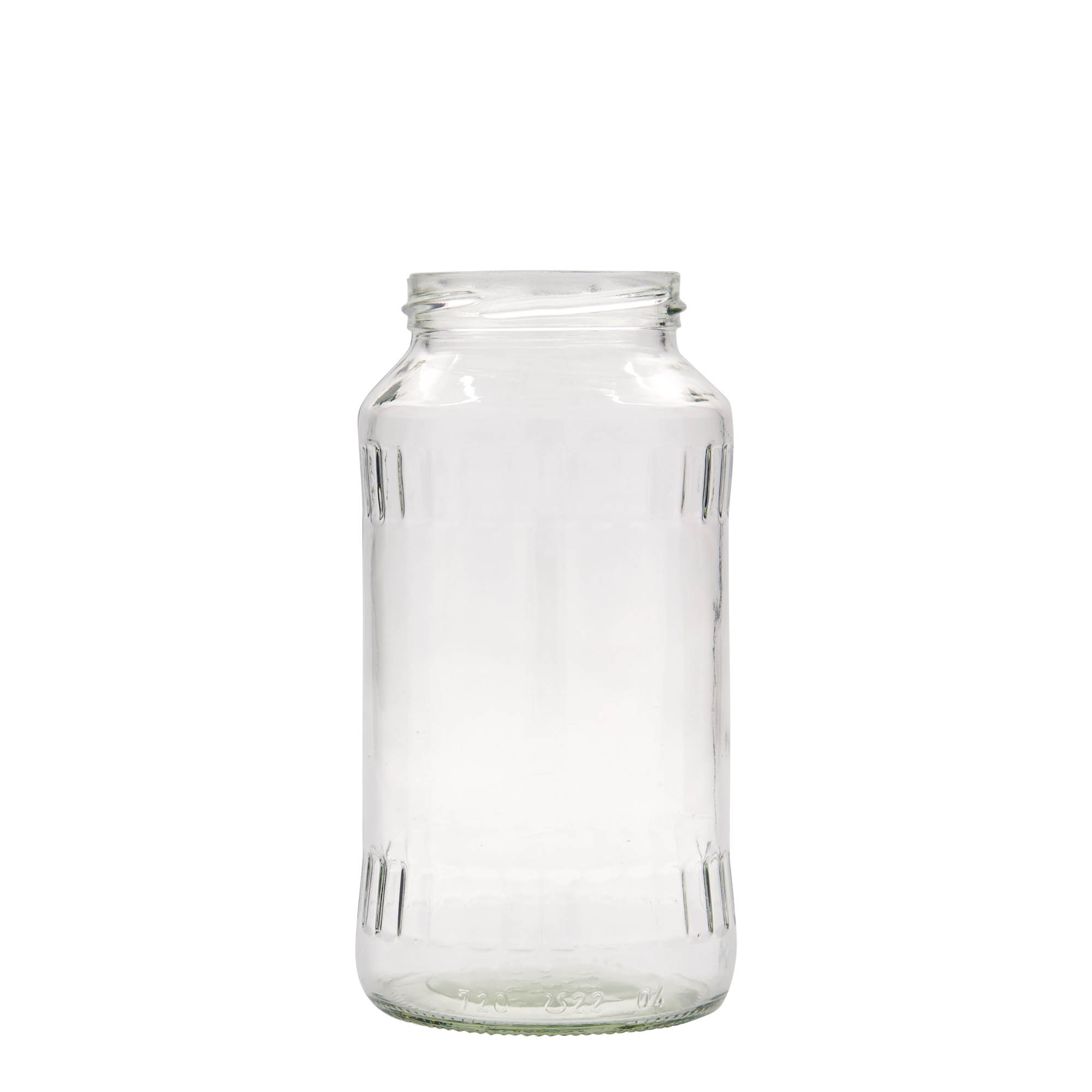 720 ml facetslebet glas, åbning: Twist-Off (TO 66)