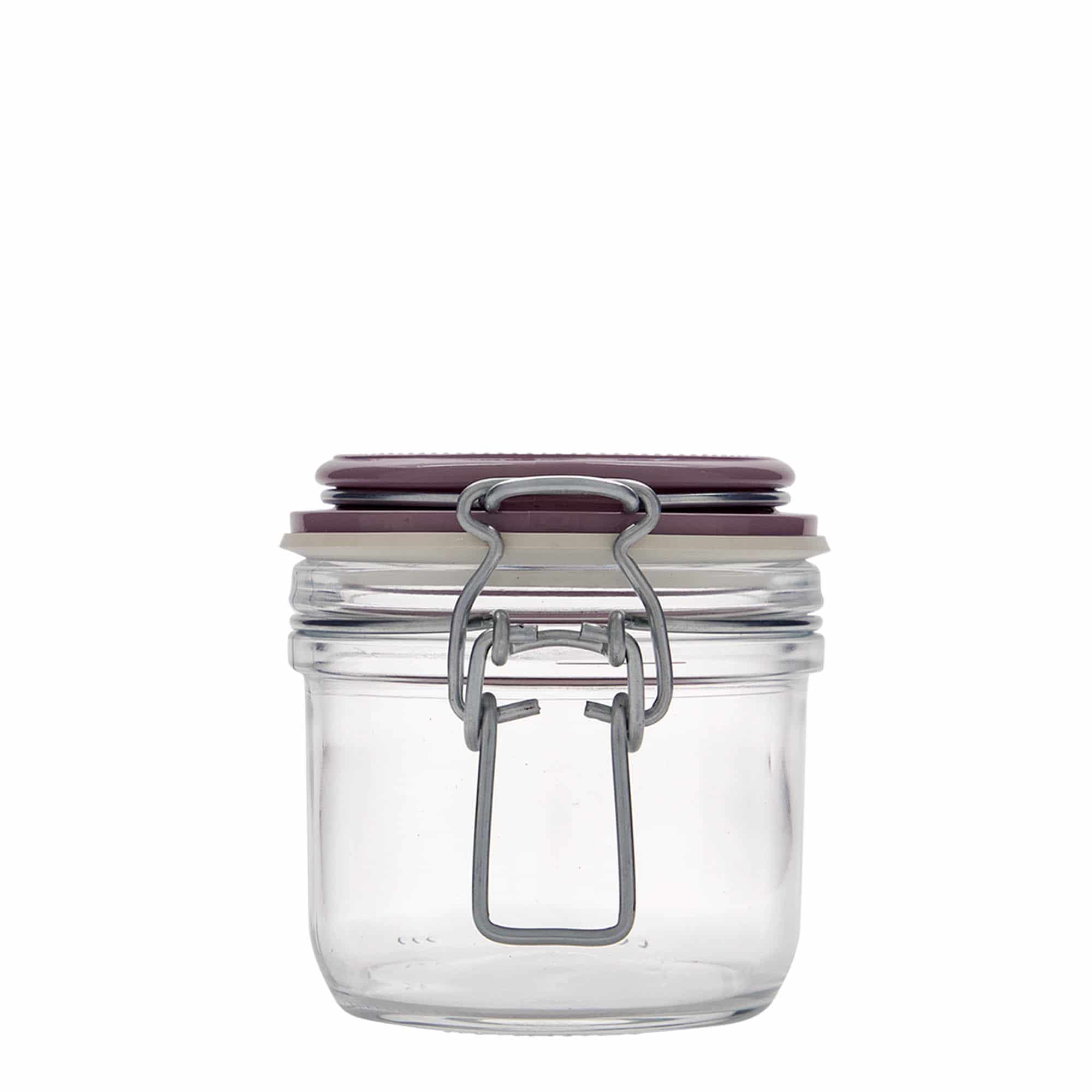 200 ml patentglas 'Fido', violet, åbning: Patentlåg 200 ml patentglas 'Fido', violet, åbning: Patentlåg