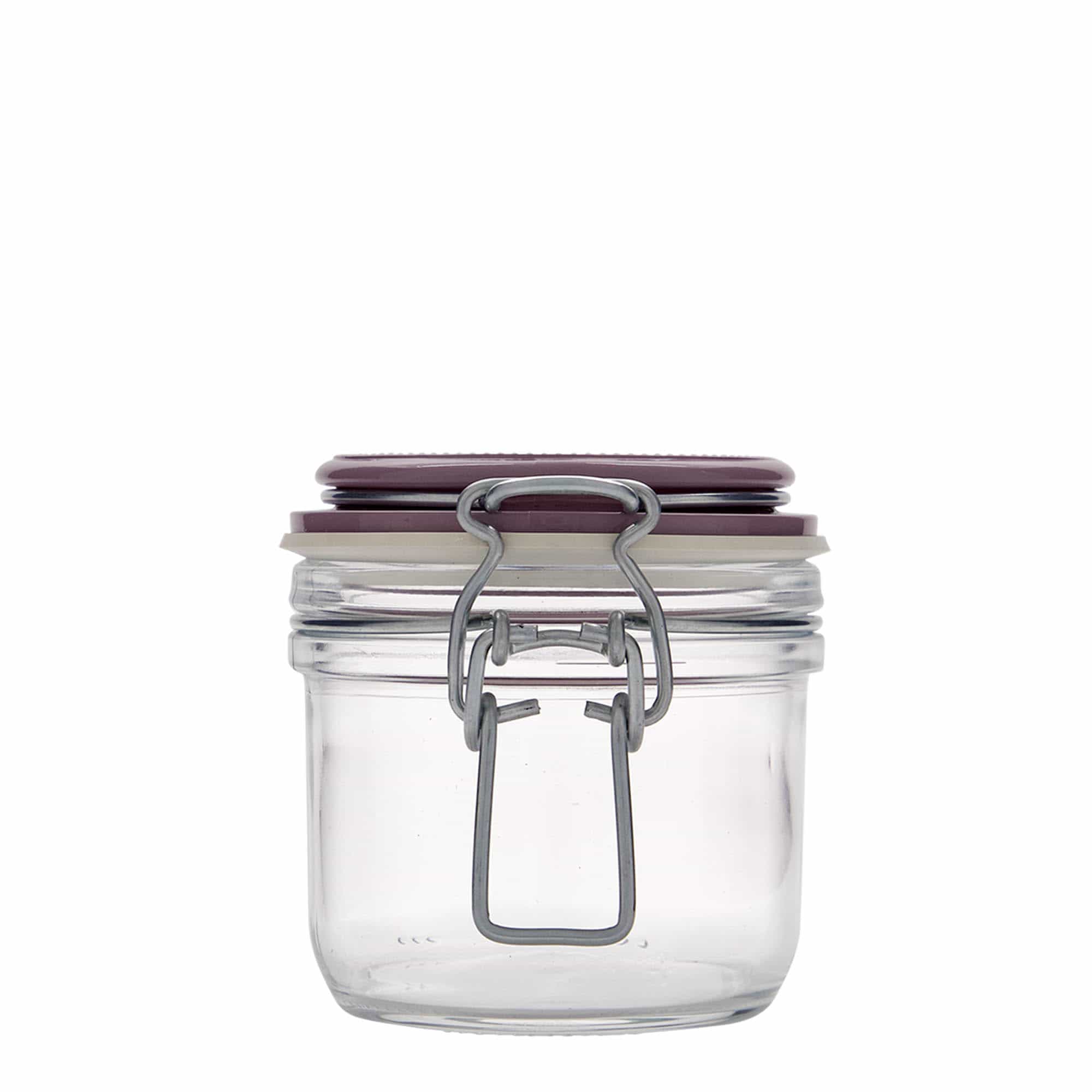 200 ml patentglas 'Fido', violet, åbning: patentlåg