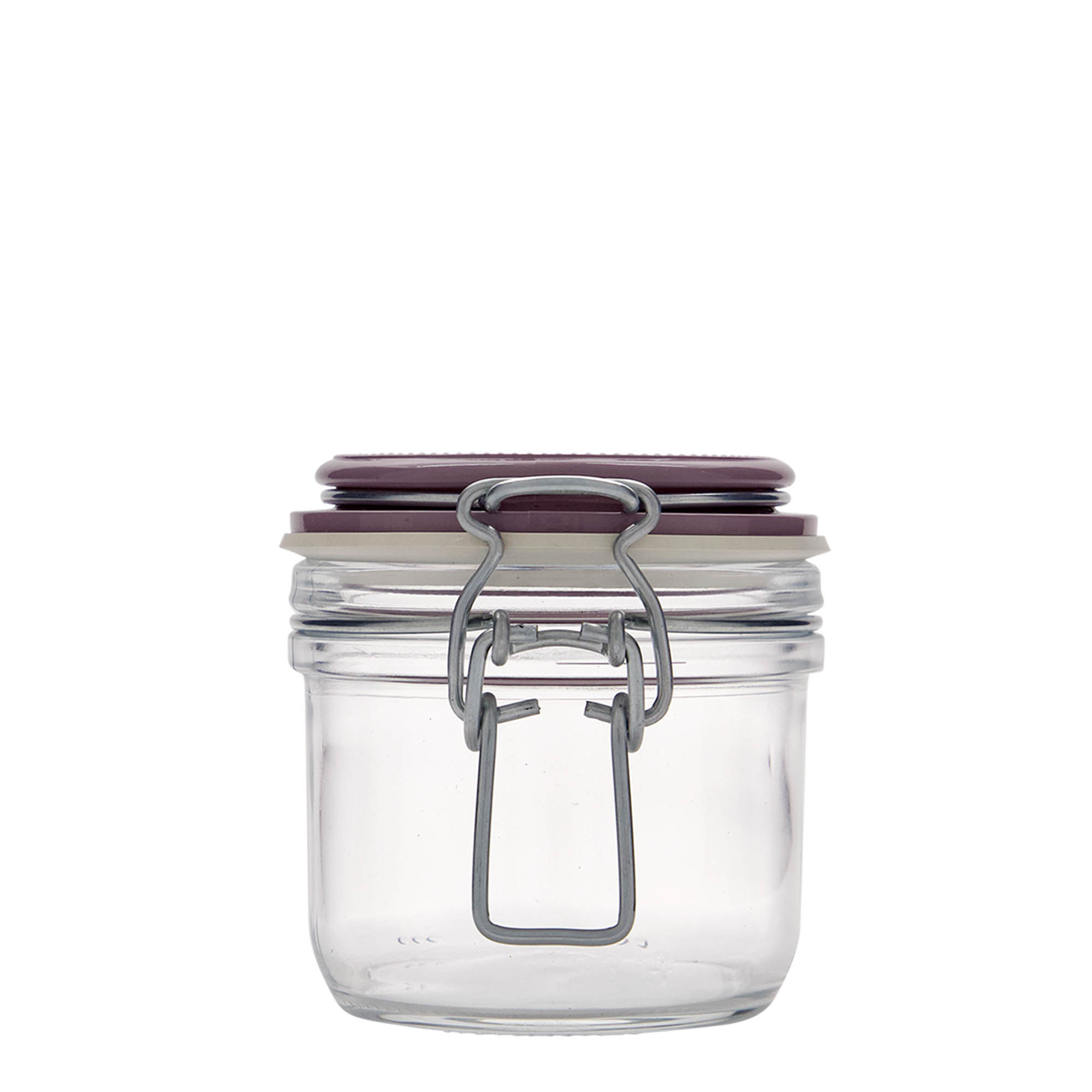 200 ml patentglas 'Fido', violet, åbning: patentlåg 200 ml patentglas 'Fido', violet, åbning: patentlåg