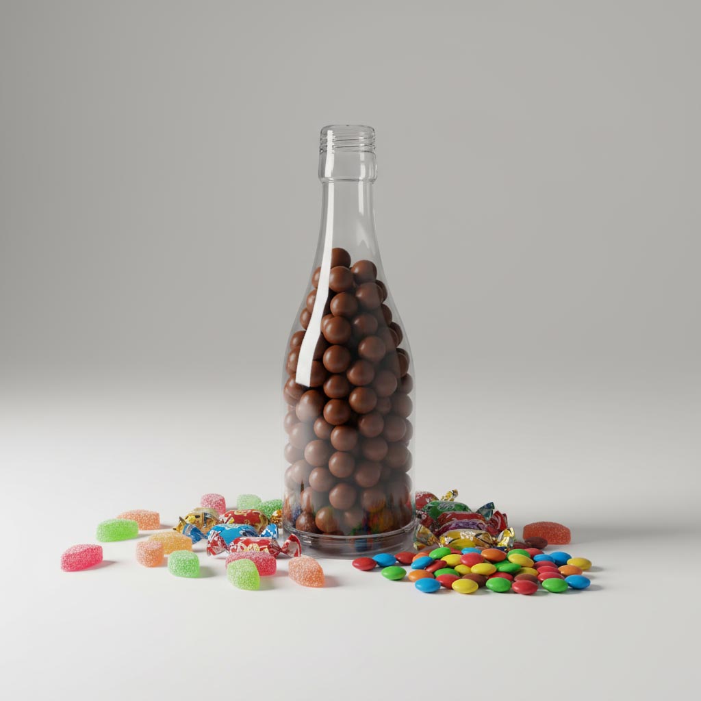 200 ml glasflaske 'Tannenbaum', åbning: PP 28