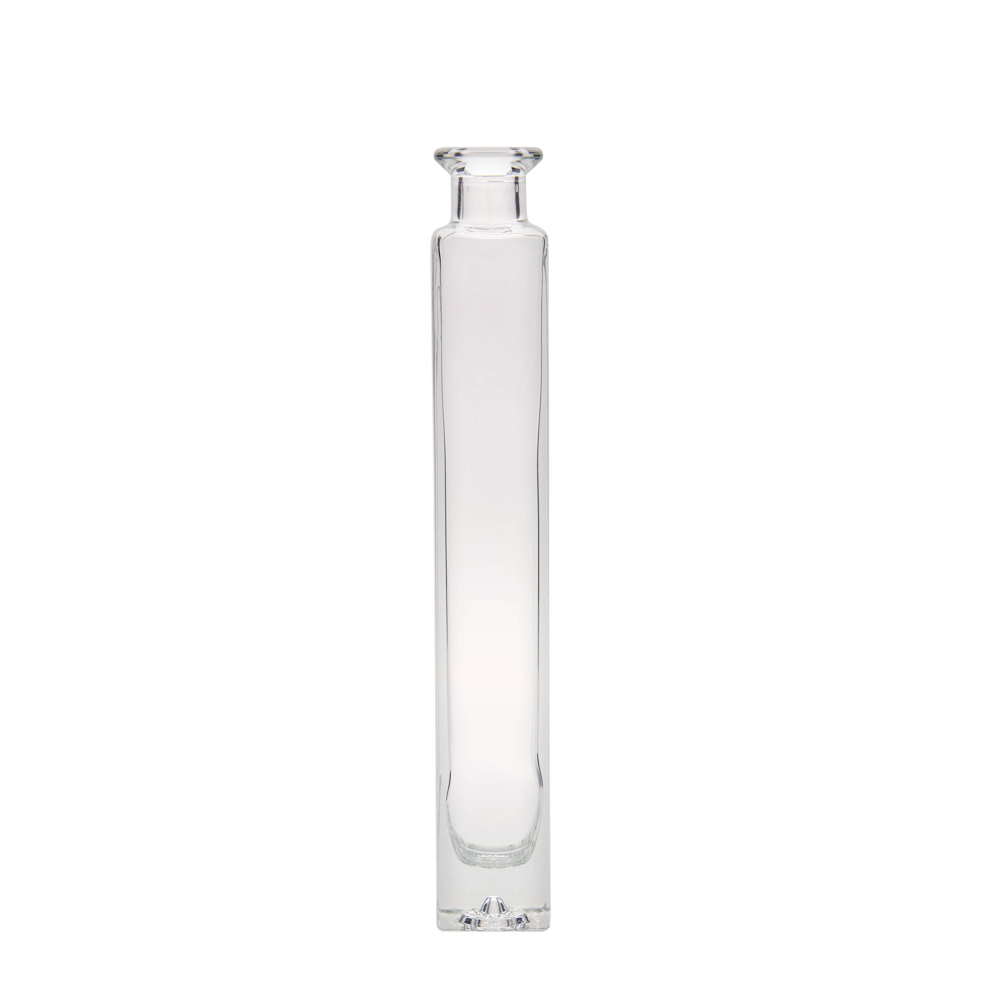 200 ml glasflaske 'Tommy', firkantet, åbning: kork 200 ml glasflaske 'Tommy', firkantet, åbning: kork