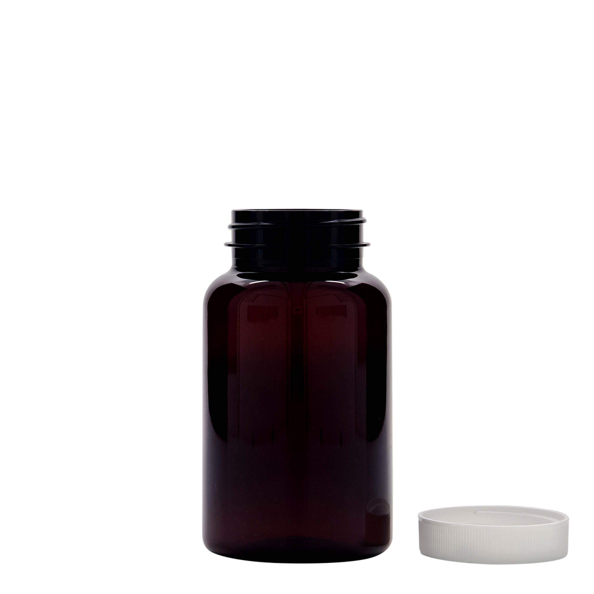 200 ml PET-flaske, plastik, brun, åbning: 45/400 200 ml PET-flaske, plastik, brun, åbning: 45/400