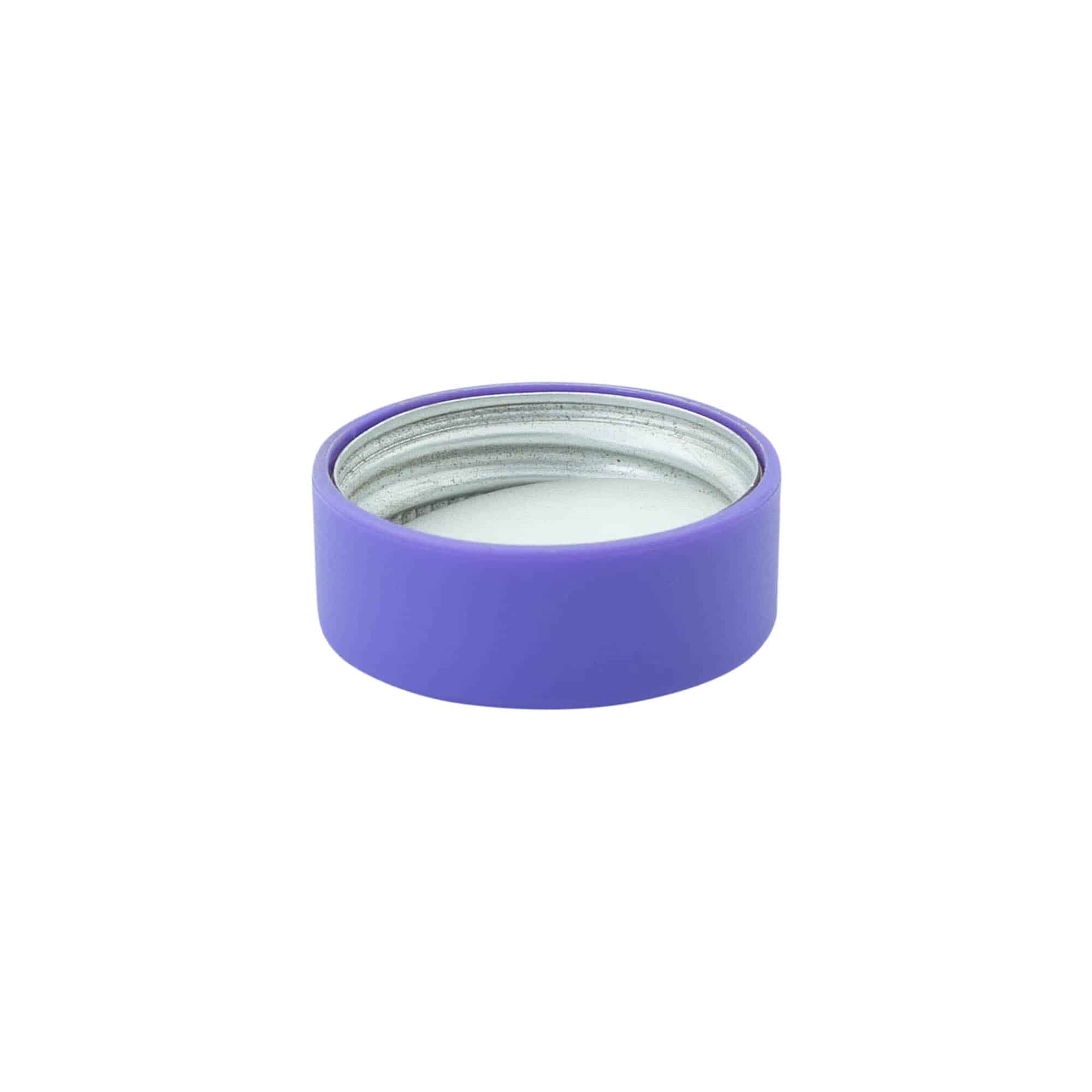 Skruelåg , ABS-plast, violet, til åbning: GPI 33/400