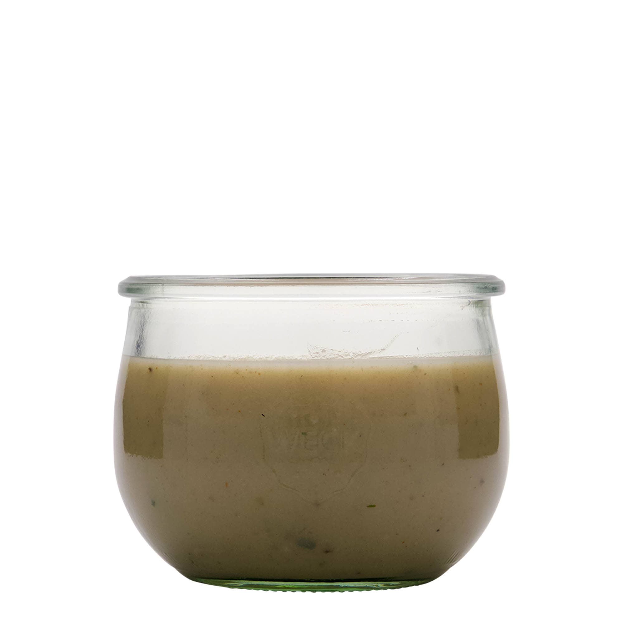 580 ml WECK-tulipanglas #, åbning: rund kant