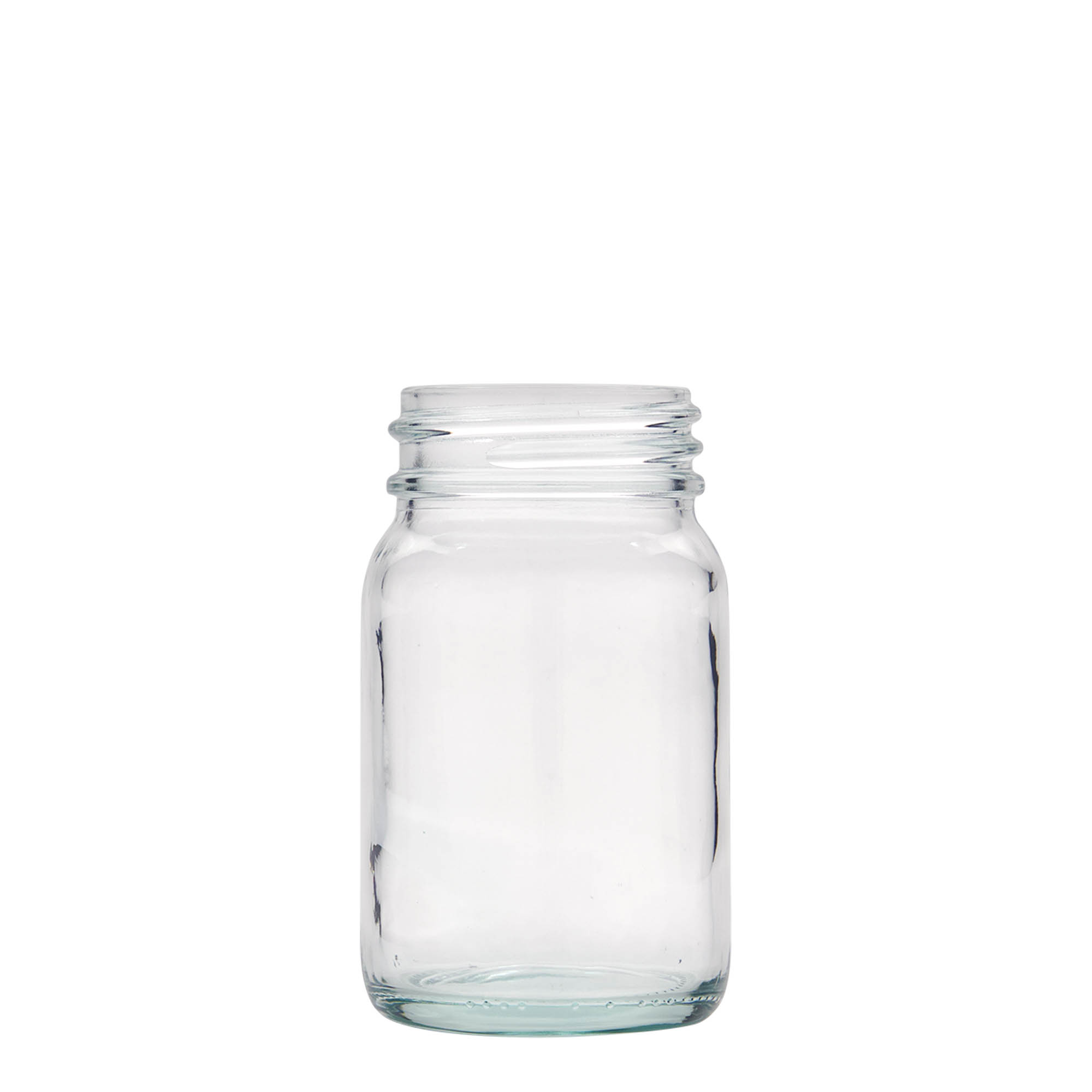 200 ml bredhalsglas, åbning: DIN 55 200 ml bredhalsglas, åbning: DIN 55