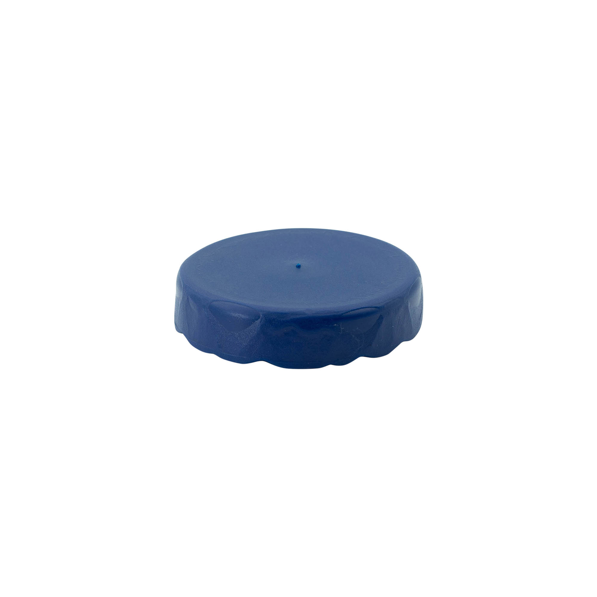 Overlåg til smalhals-keramikgryde, HDPE-plast, blå Overlåg til smalhals-keramikgryde, HDPE-plast, blå