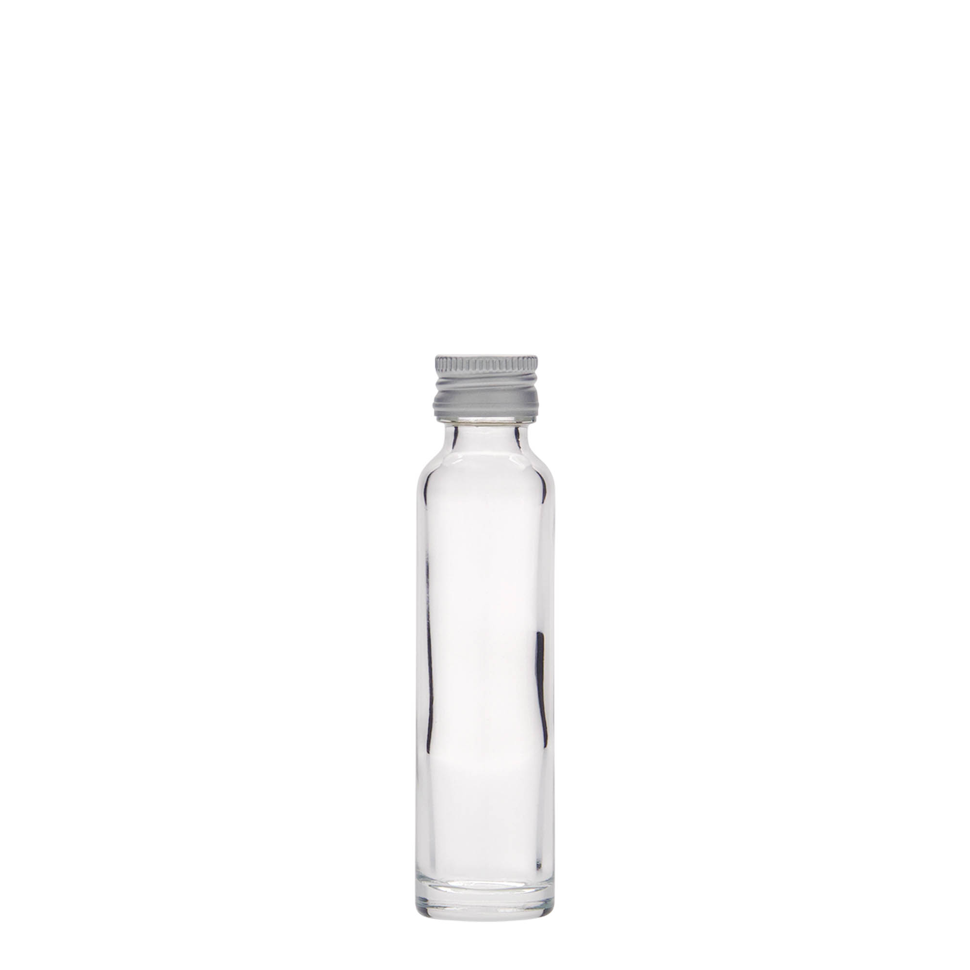 20 ml krukke flaske, glas, åbning: PP 18 20 ml krukke flaske, glas, åbning: PP 18