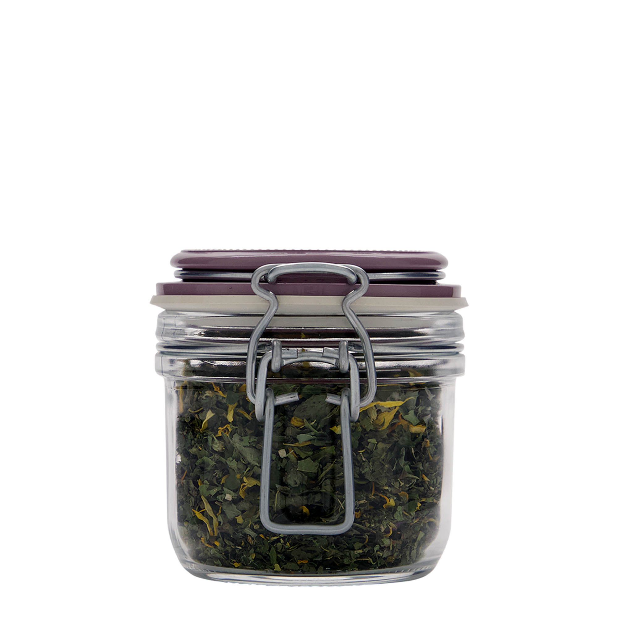 200 ml patentglas 'Fido', violet, åbning: patentlåg