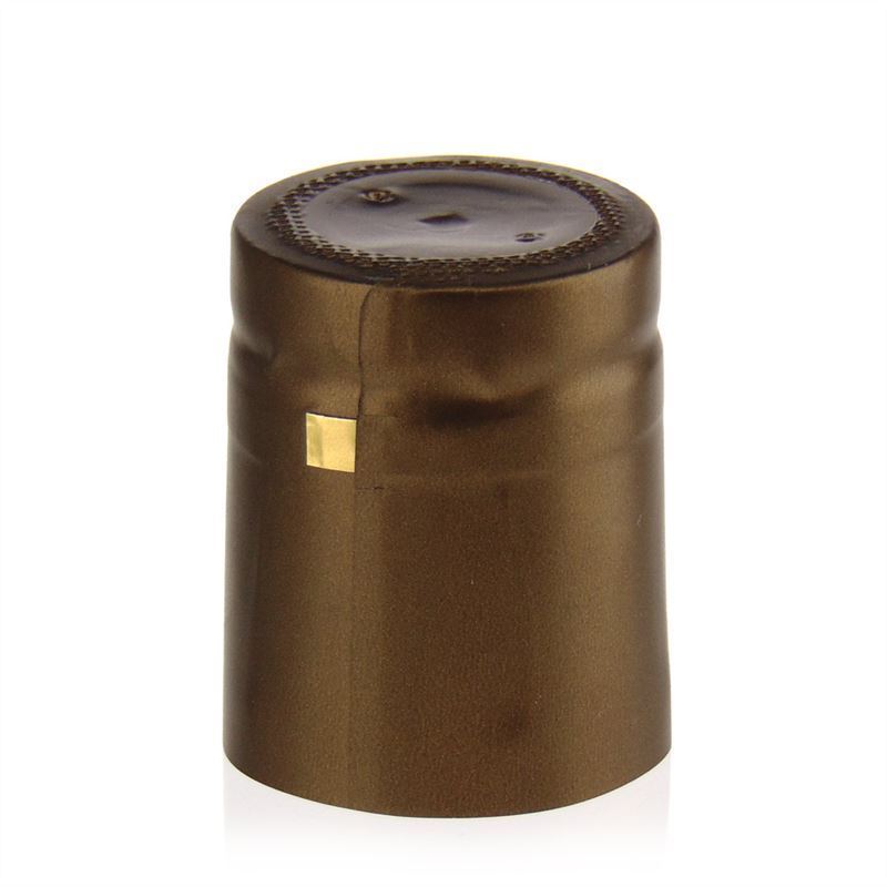 Krympekapsel 32x41, PVC-plast, dukatguld