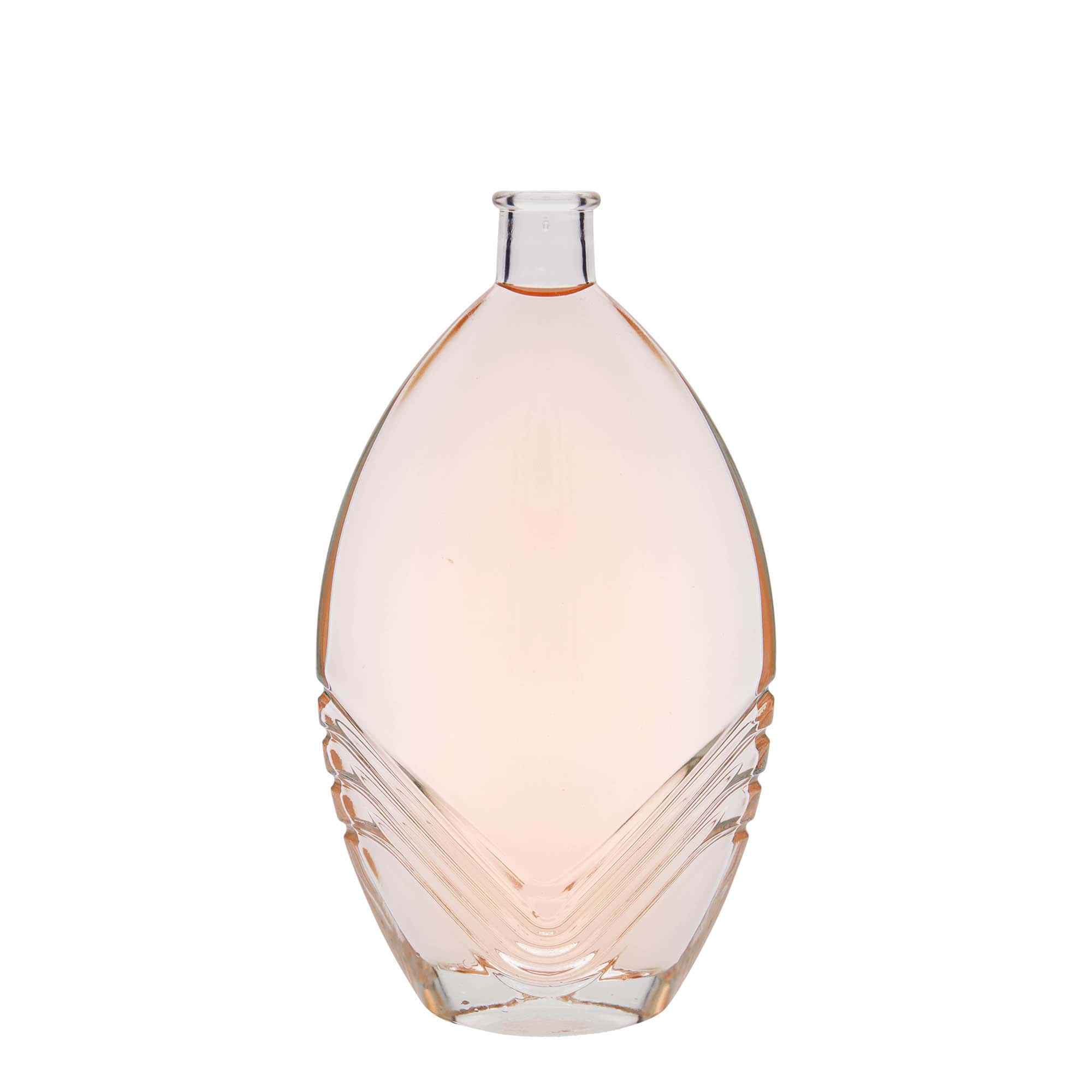 500 ml glasflaske 'Florence', oval, åbning: Kork