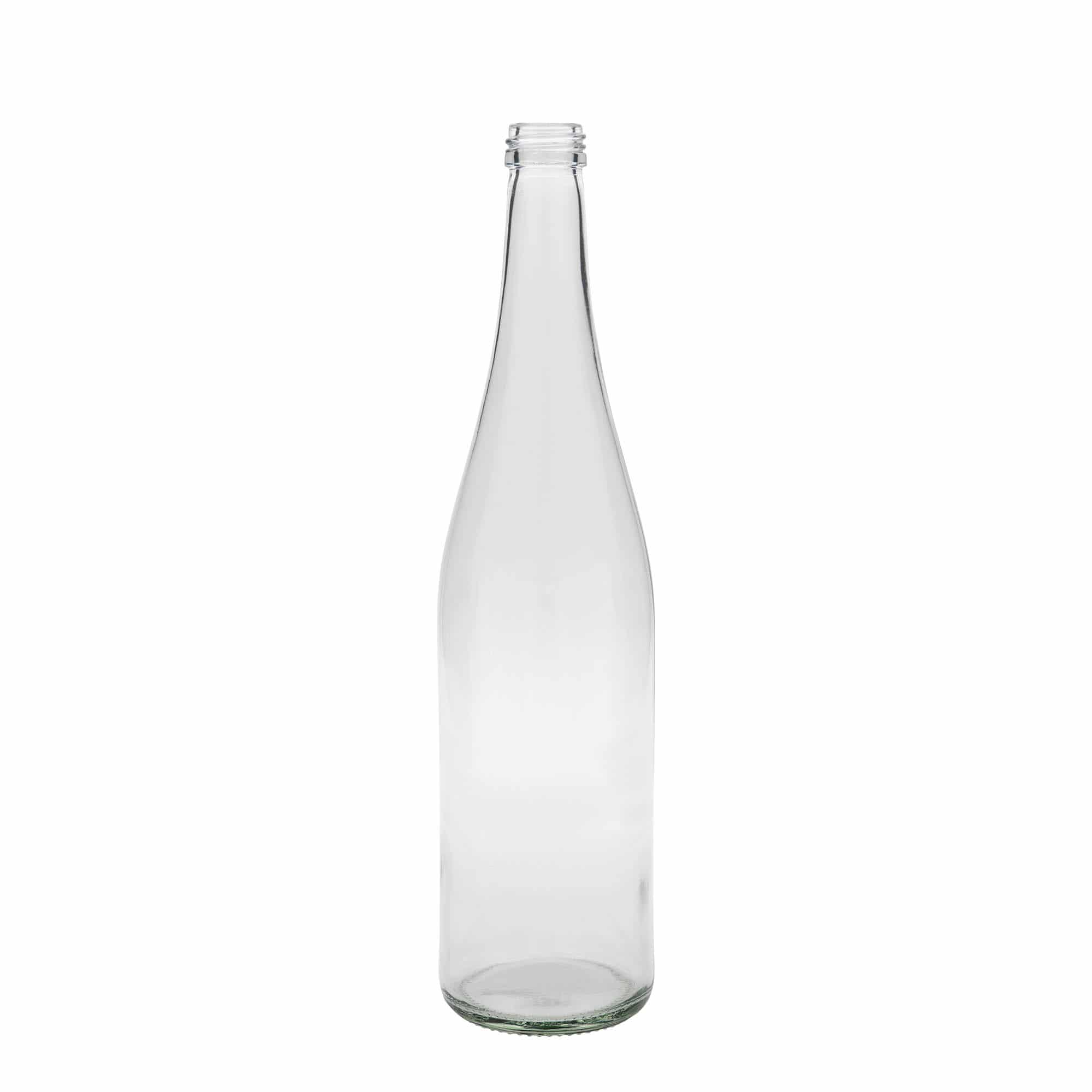 750 ml glasflaske 'Weinschlegel', åbning: PP 28 750 ml glasflaske 'Weinschlegel', åbning: PP 28
