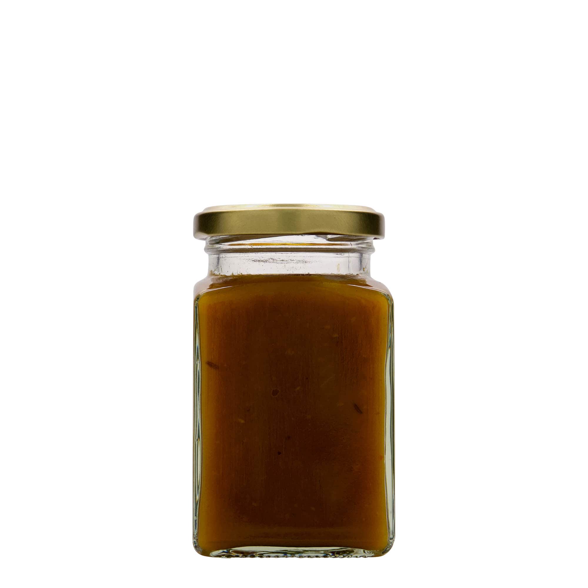 260 ml firkantet glas, åbning: Twist-Off (TO 58)