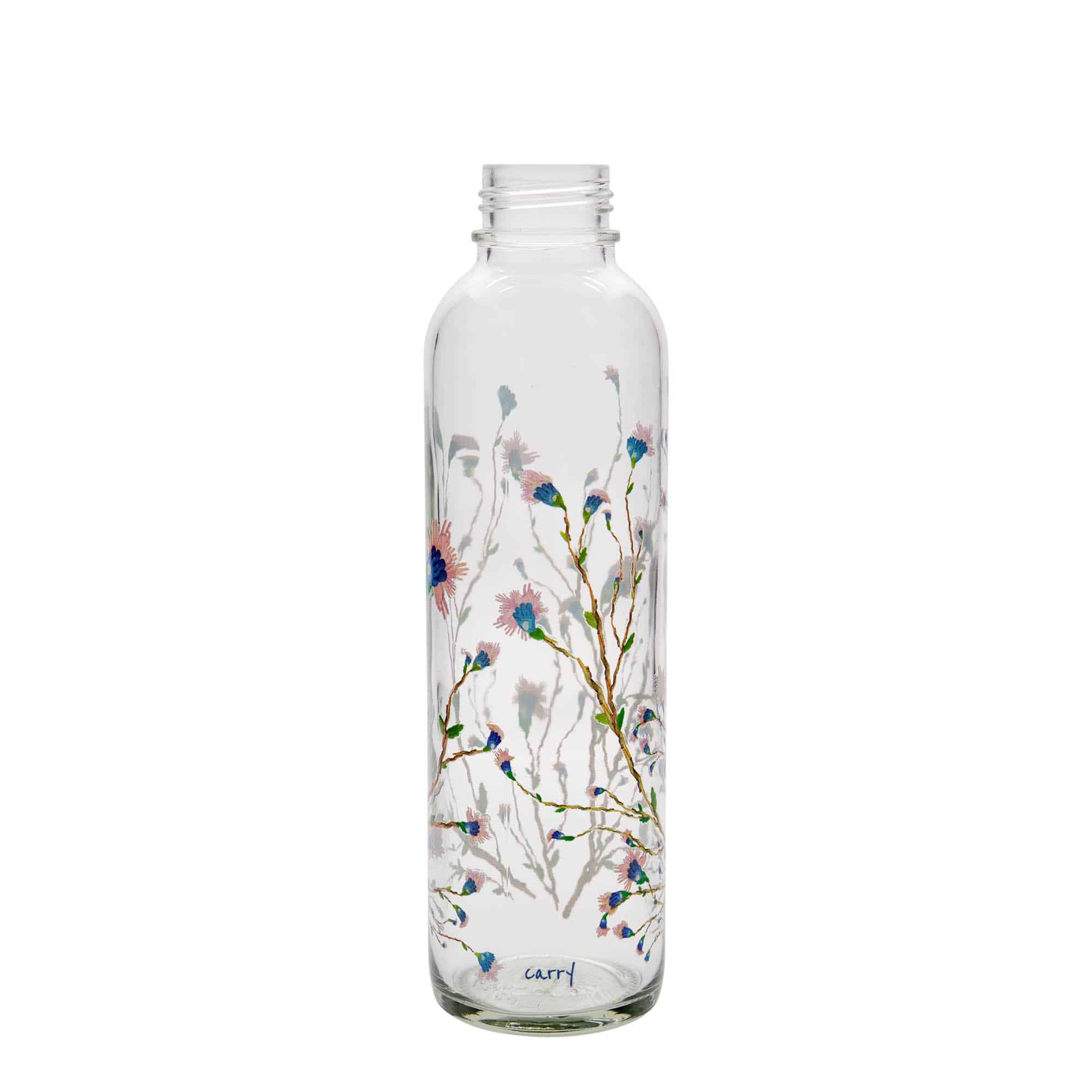 700 ml drikkeflaske CARRY Bottle, motiv: Hanami, åbning: Skruelåg