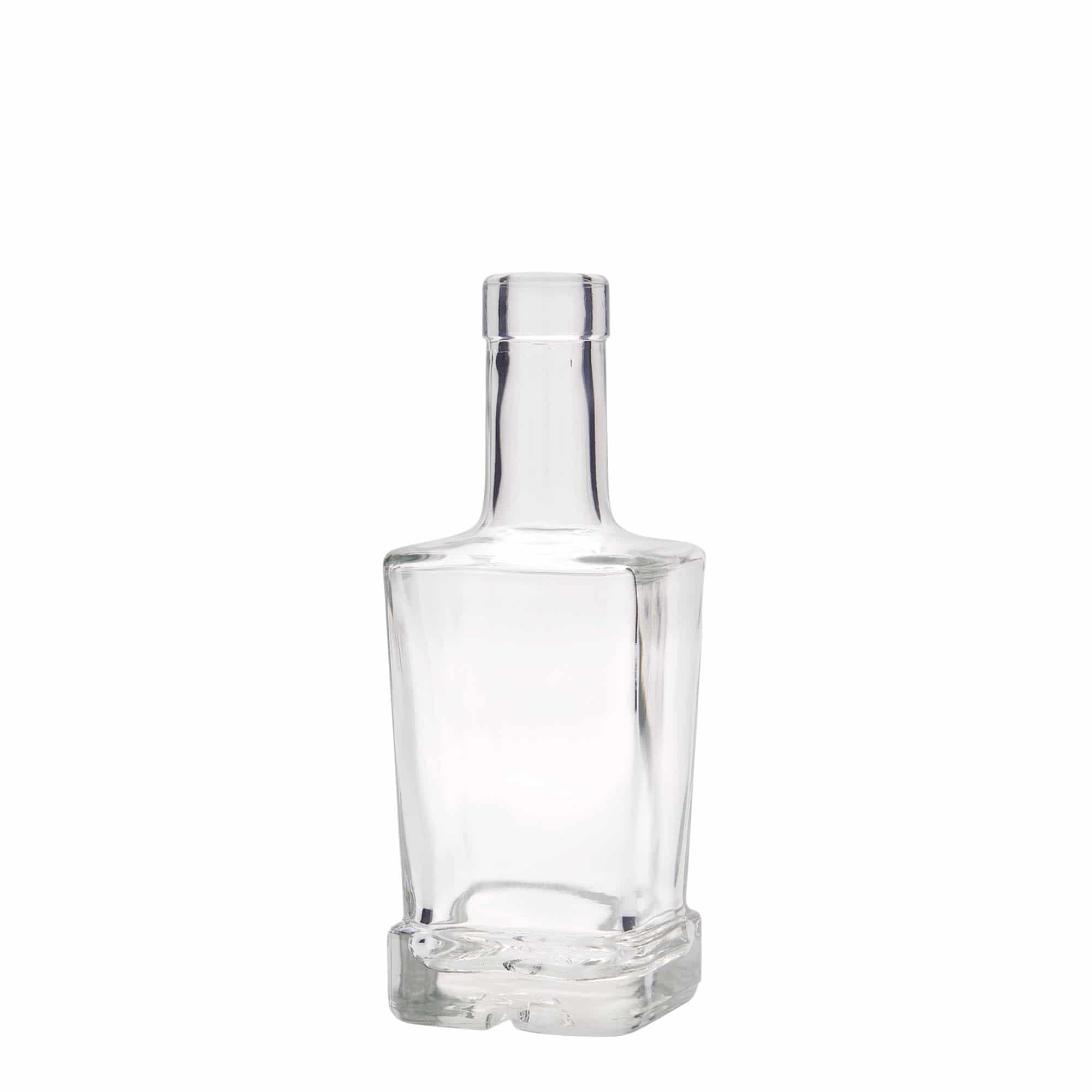 250 ml glasflaske 'Rene', firkantet, åbning: kork