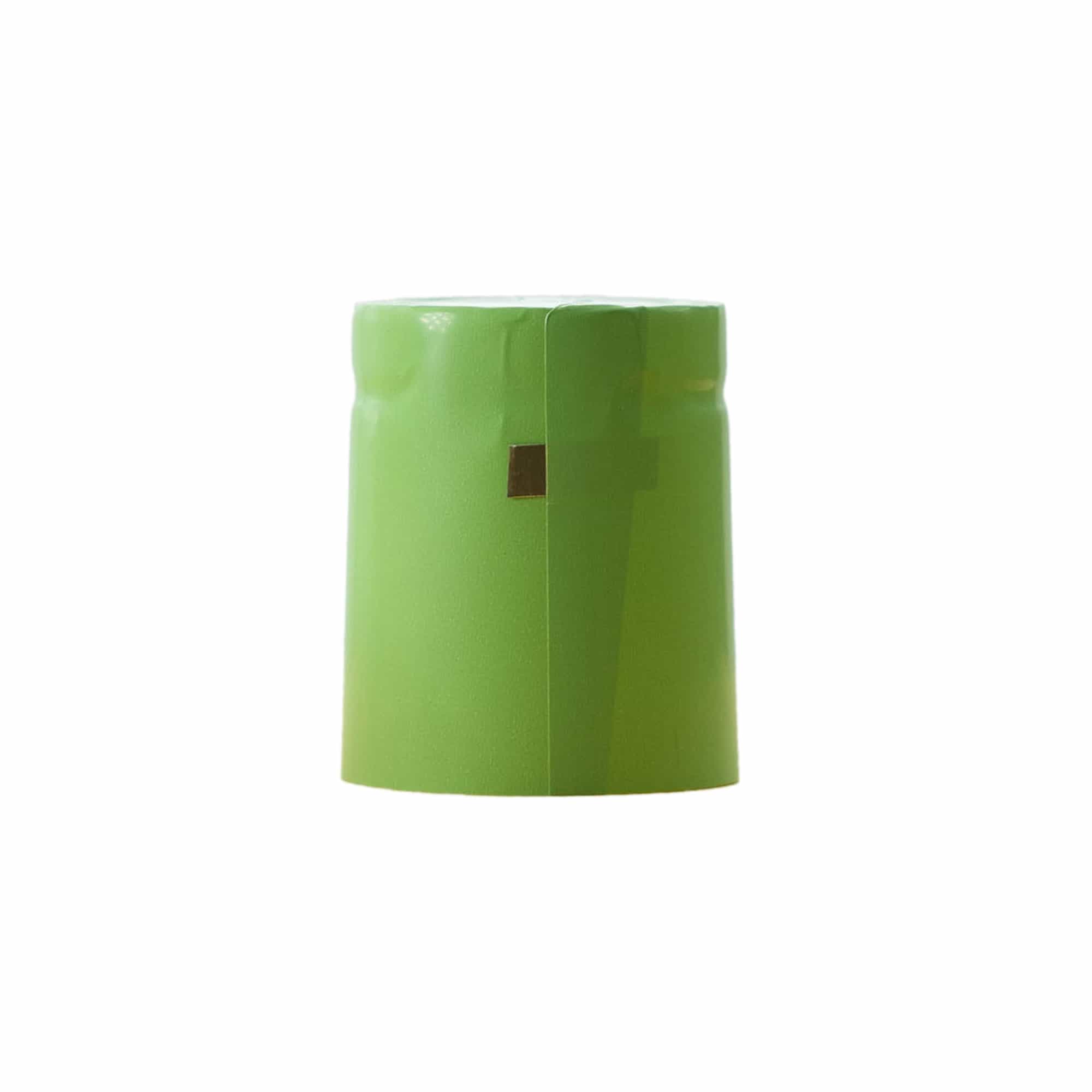 Krympekapsel 32x41, PVC-plast, lindegrøn Krympekapsel 32x41, PVC-plast, lindegrøn
