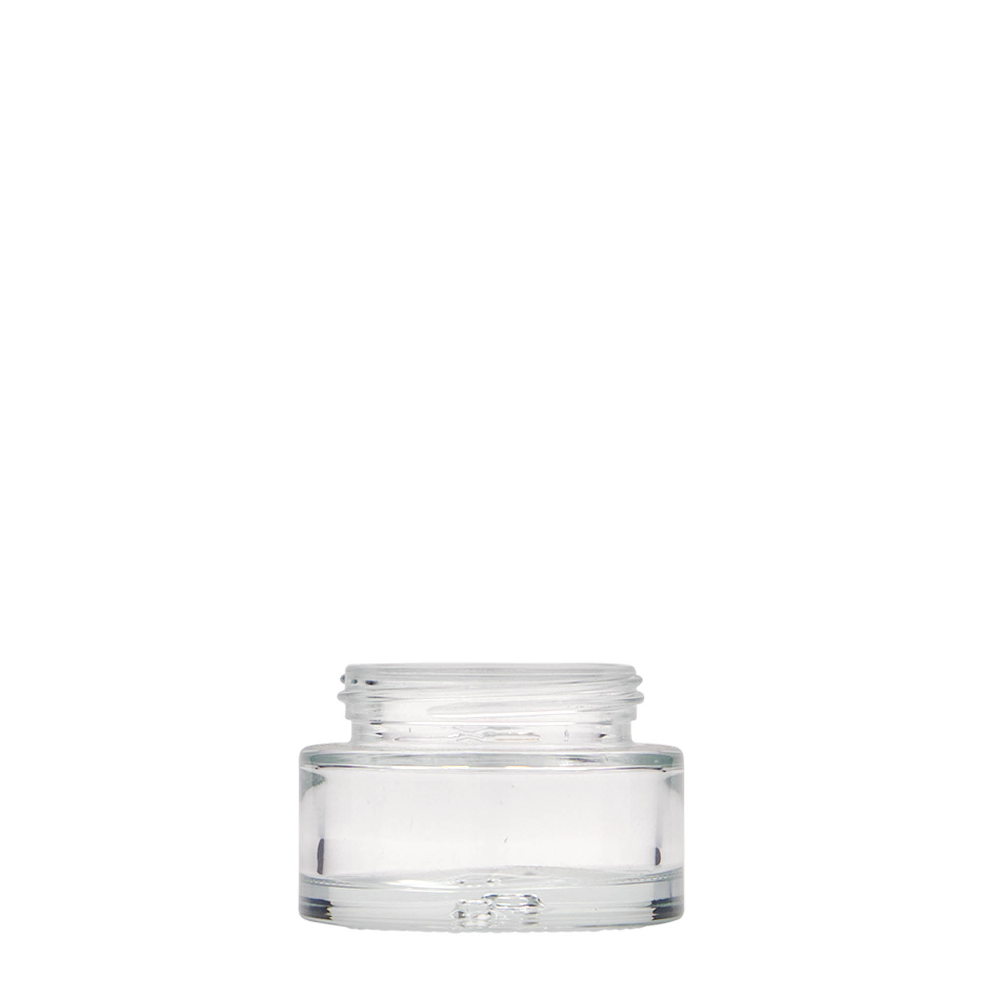 30 ml krukke 'Clear Edition', glas, åbning: skruelåg 30 ml krukke 'Clear Edition', glas, åbning: skruelåg