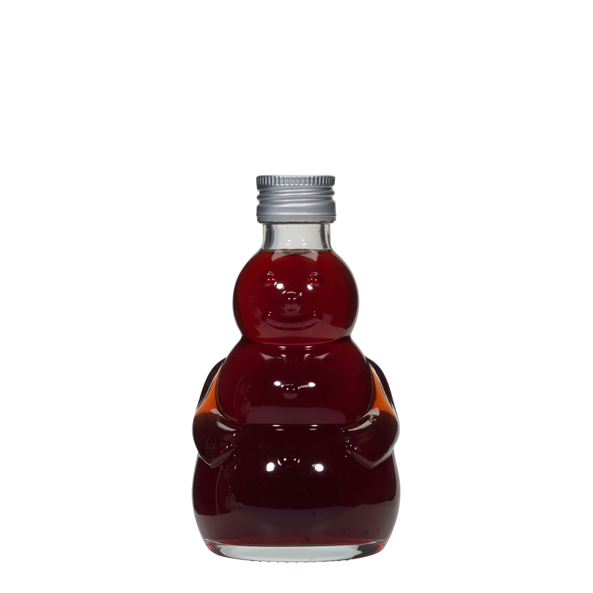 200 ml glasflaske 'Snemand', åbning: PP 28