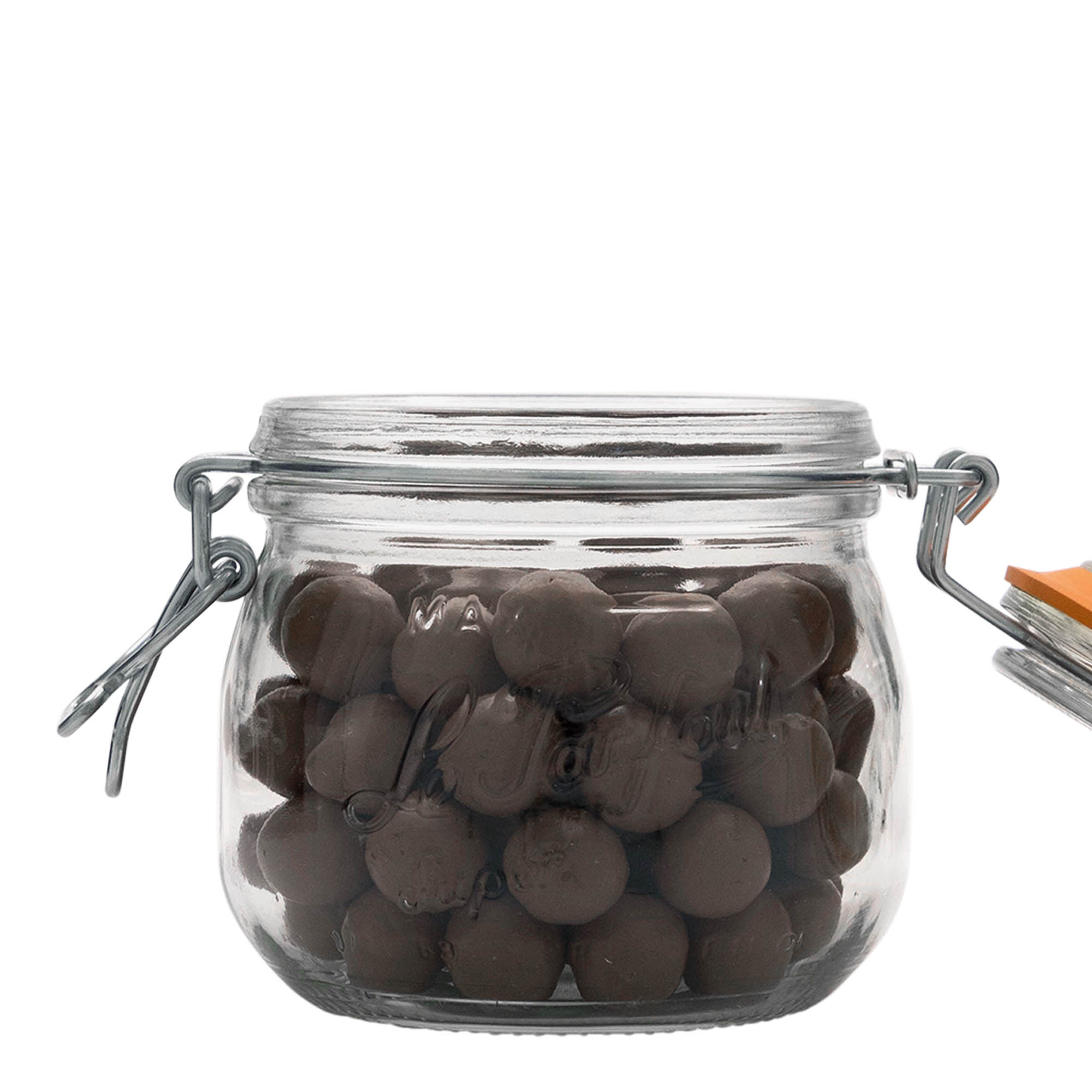 500 ml trådlågsglas 'Le Parfait Super Bocal', åbning: trådlågslukning