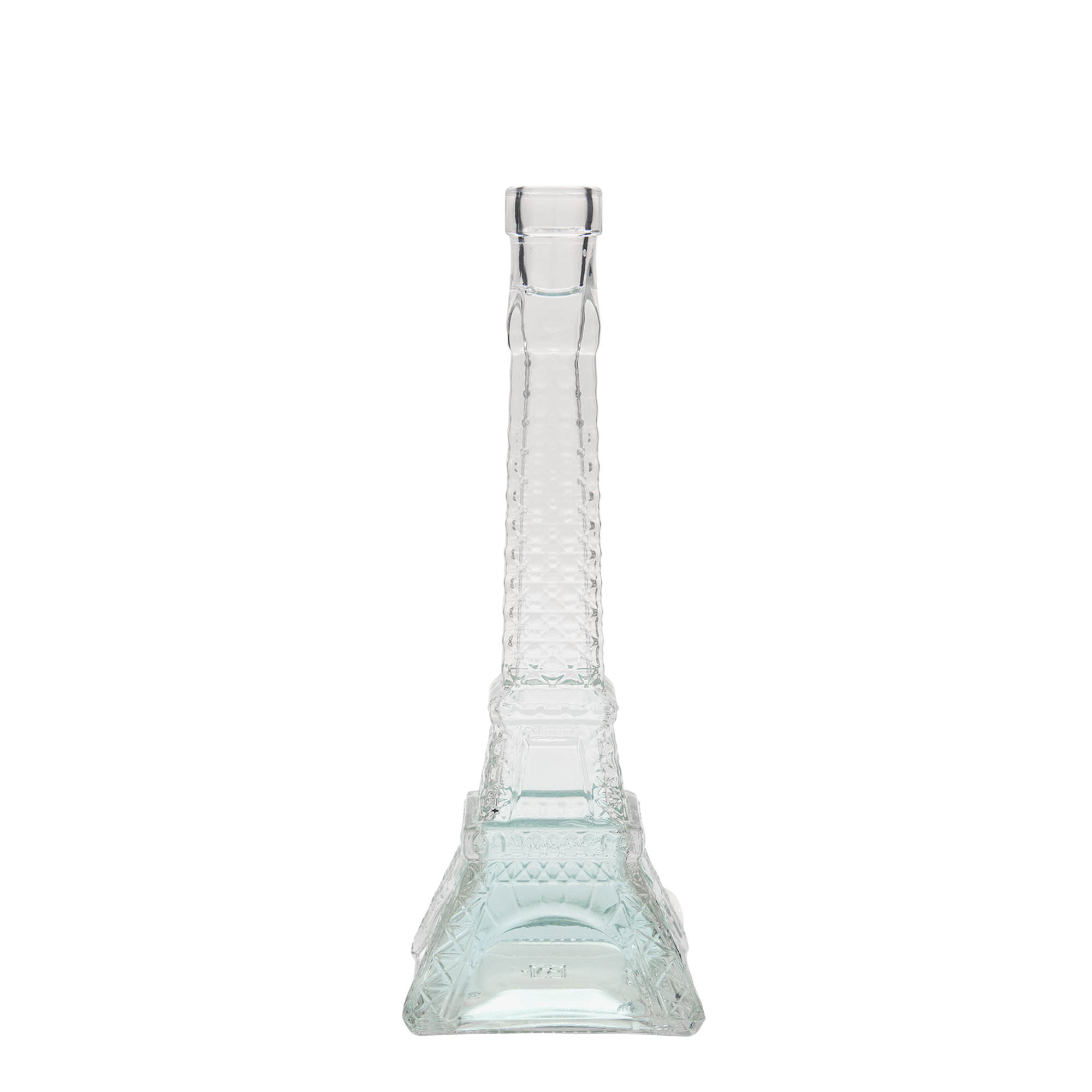 200 ml glasflaske 'Eiffeltårn', åbning: prop