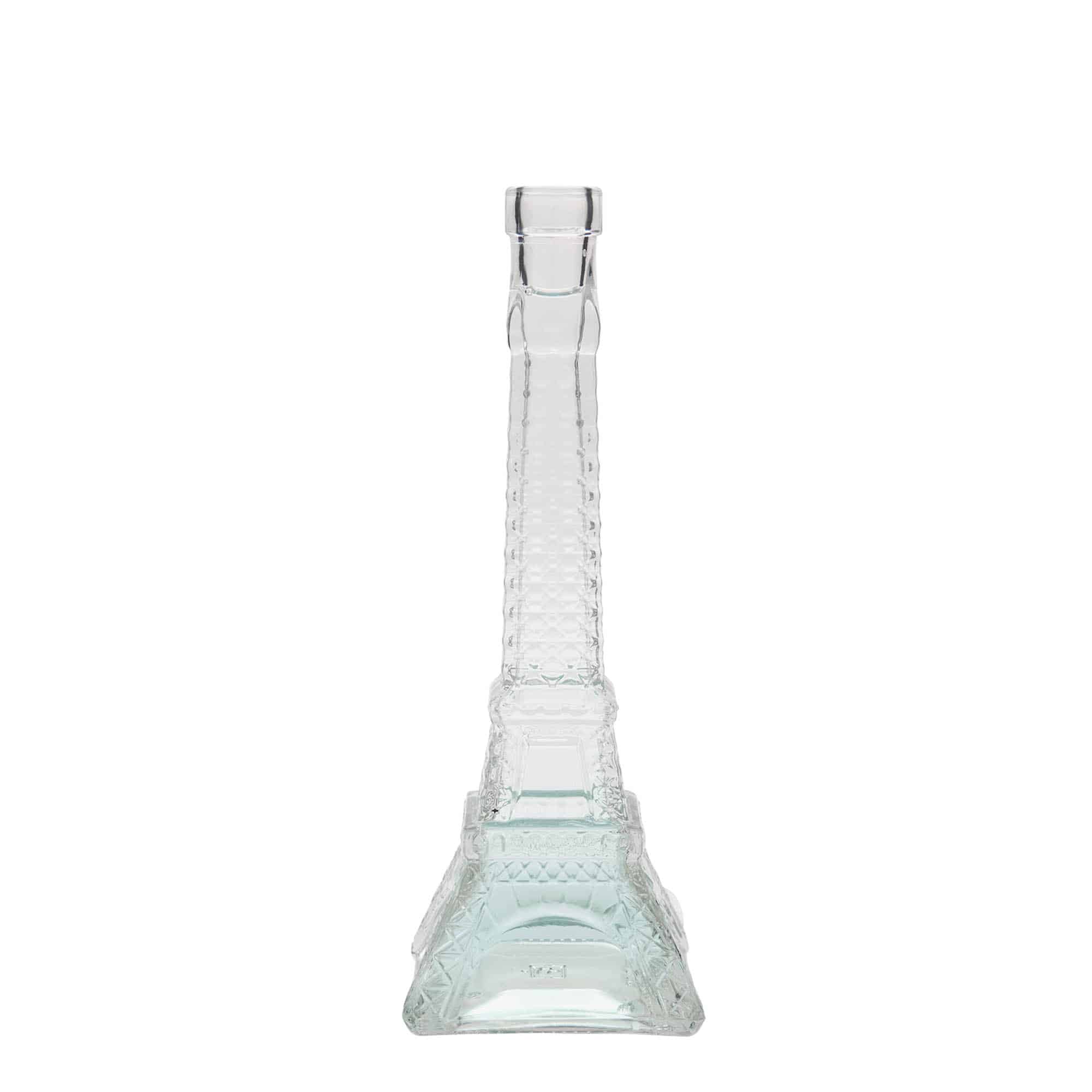 200 ml glasflaske 'Eiffeltårn', åbning: prop