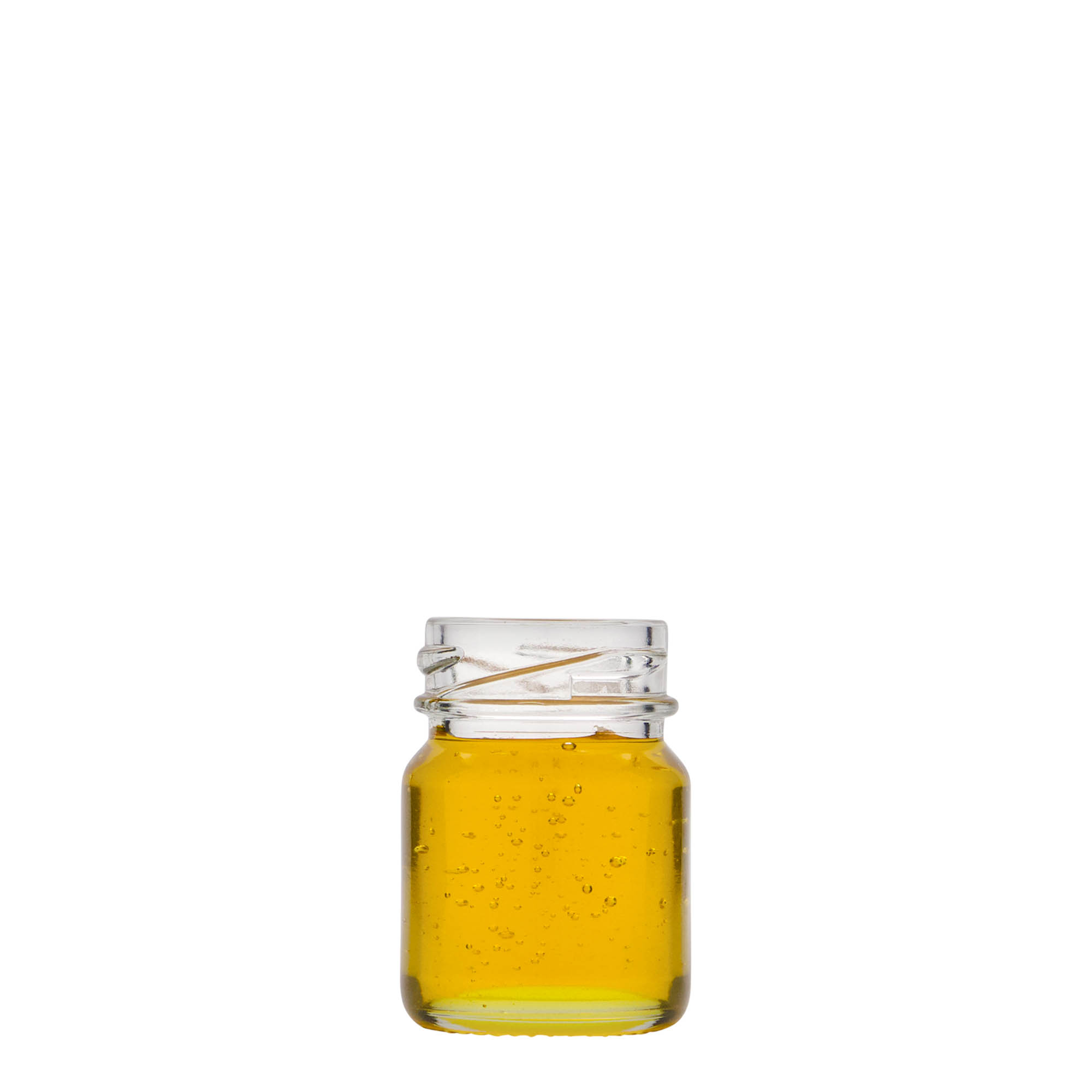 45 ml højt rundt glas, åbning: Twist-off (TO 38)