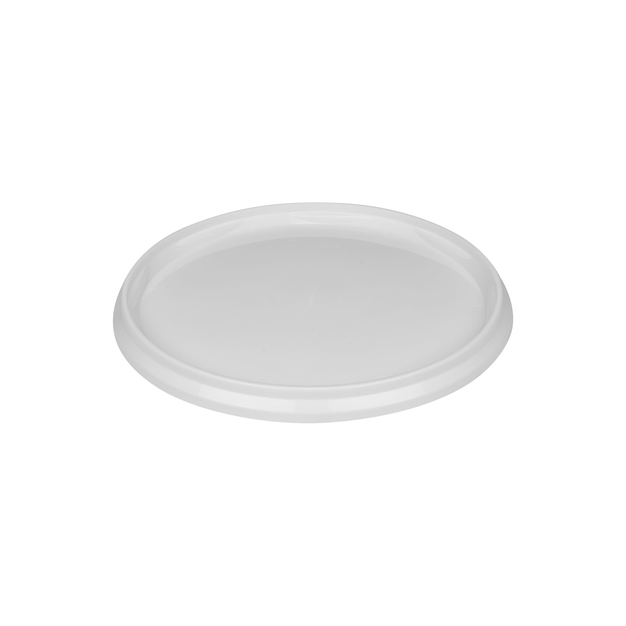 Låg til 2,5 l spand, PP-plast, hvid Låg til 2,5 l spand, PP-plast, hvid