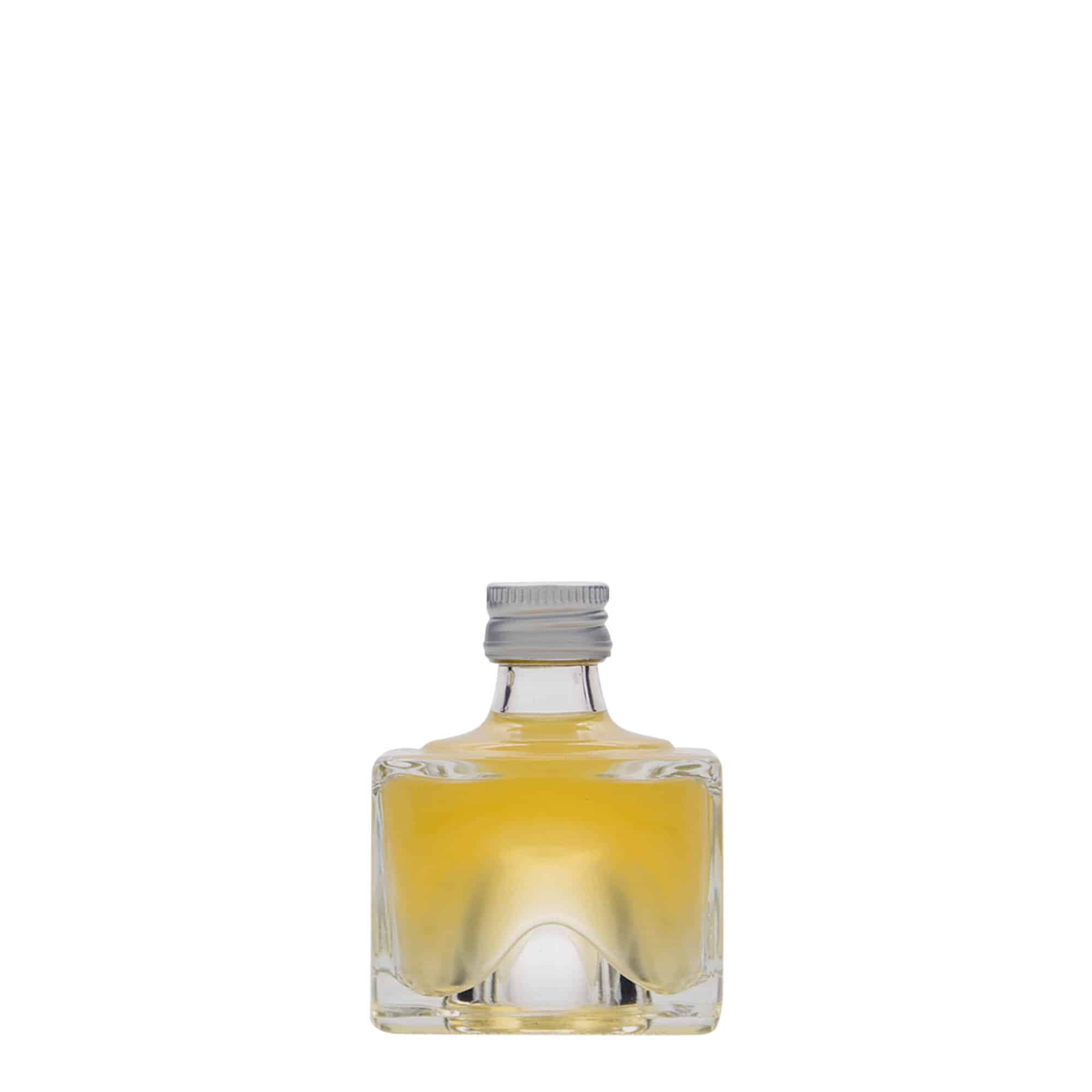 40 ml glasflaske »Cocolores«, firkantet, åbning: PP 18