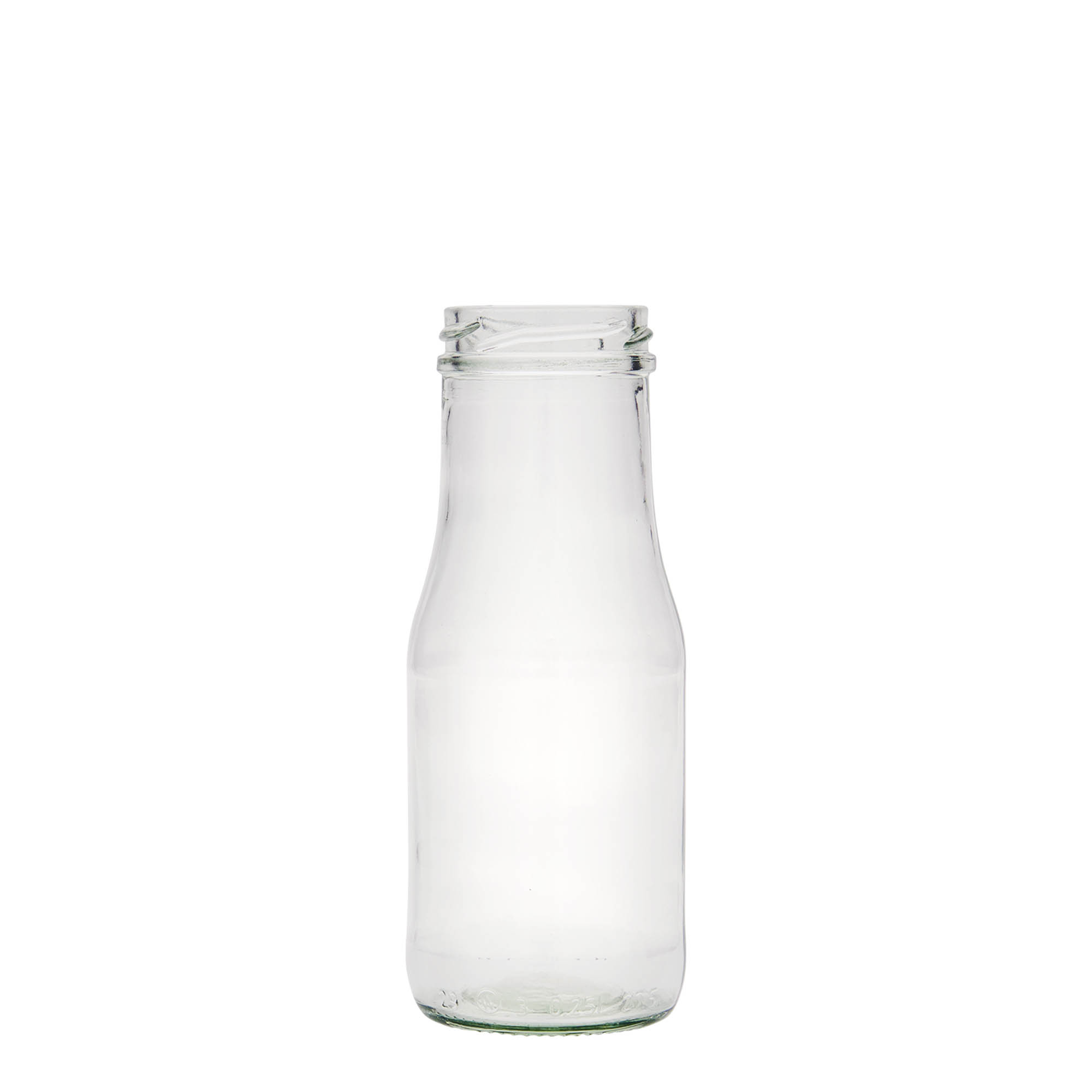 250 ml glasflaske Susann, åbning: Twist-Off (TO 48) 250 ml glasflaske Susann, åbning: Twist-Off (TO 48)