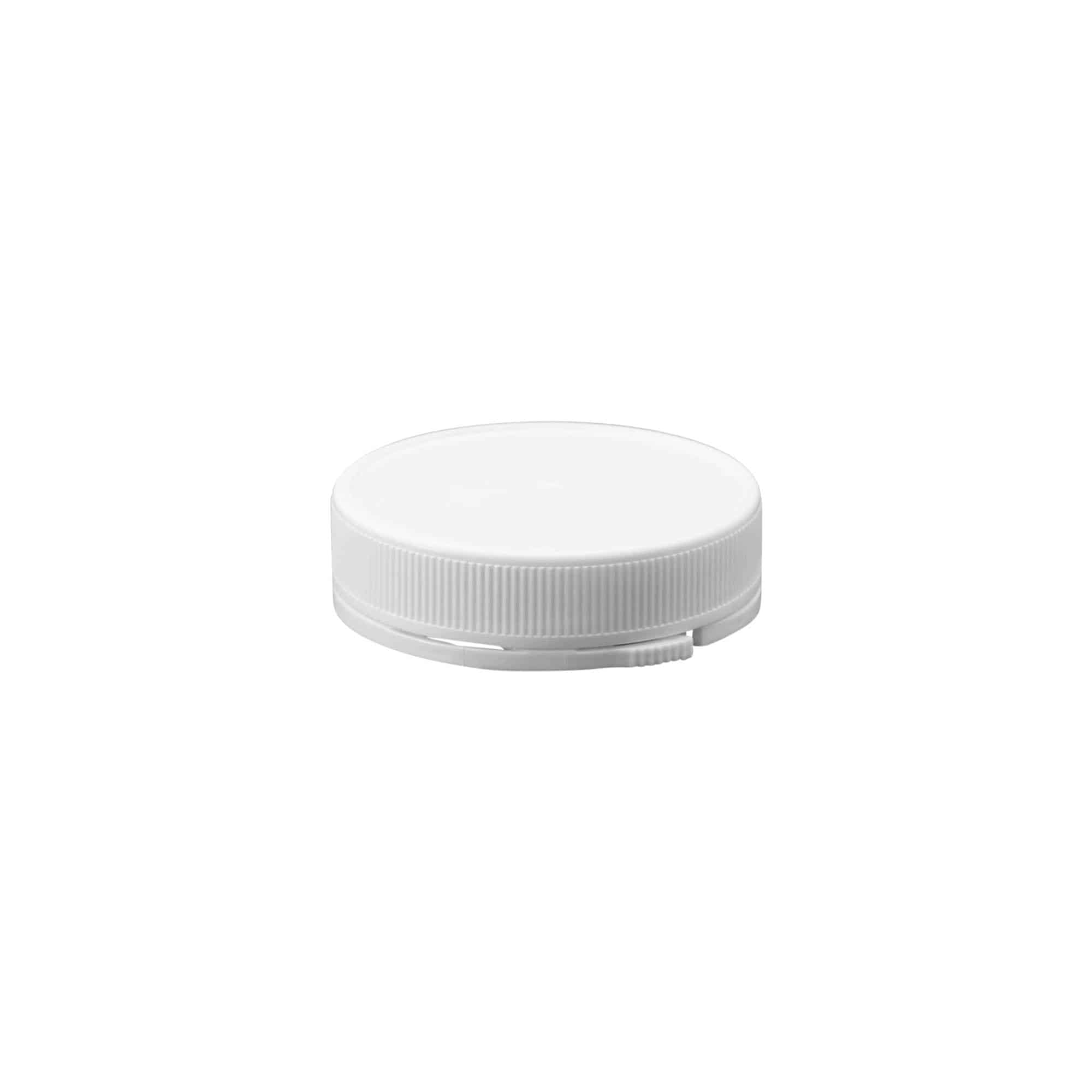 Skruelåg 'Securilock' 61,9 mm, PP-plast, hvid