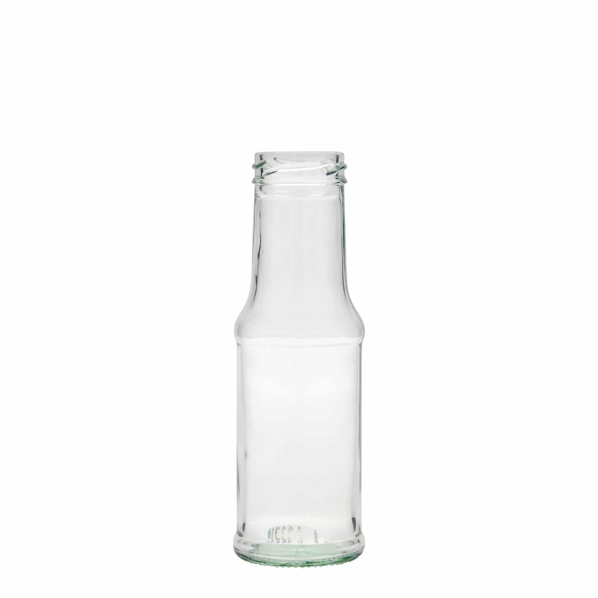 200 ml sovseflaske, glas, åbning: Twist-off (TO 43) 200 ml sovseflaske, glas, åbning: Twist-off (TO 43)