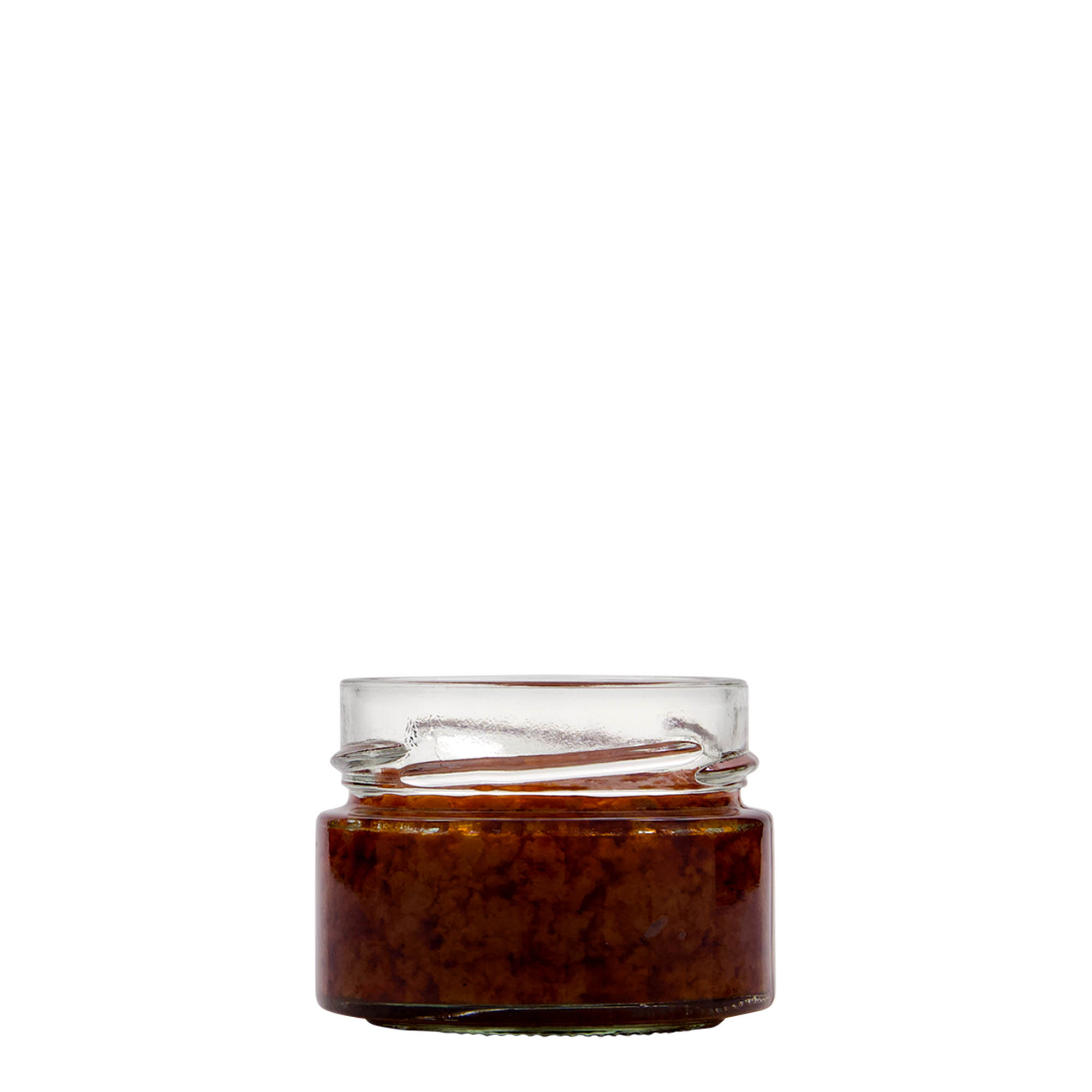 130 ml rundt glas 'Aurora', åbning: Deep-Twist-Off (DTO 66)