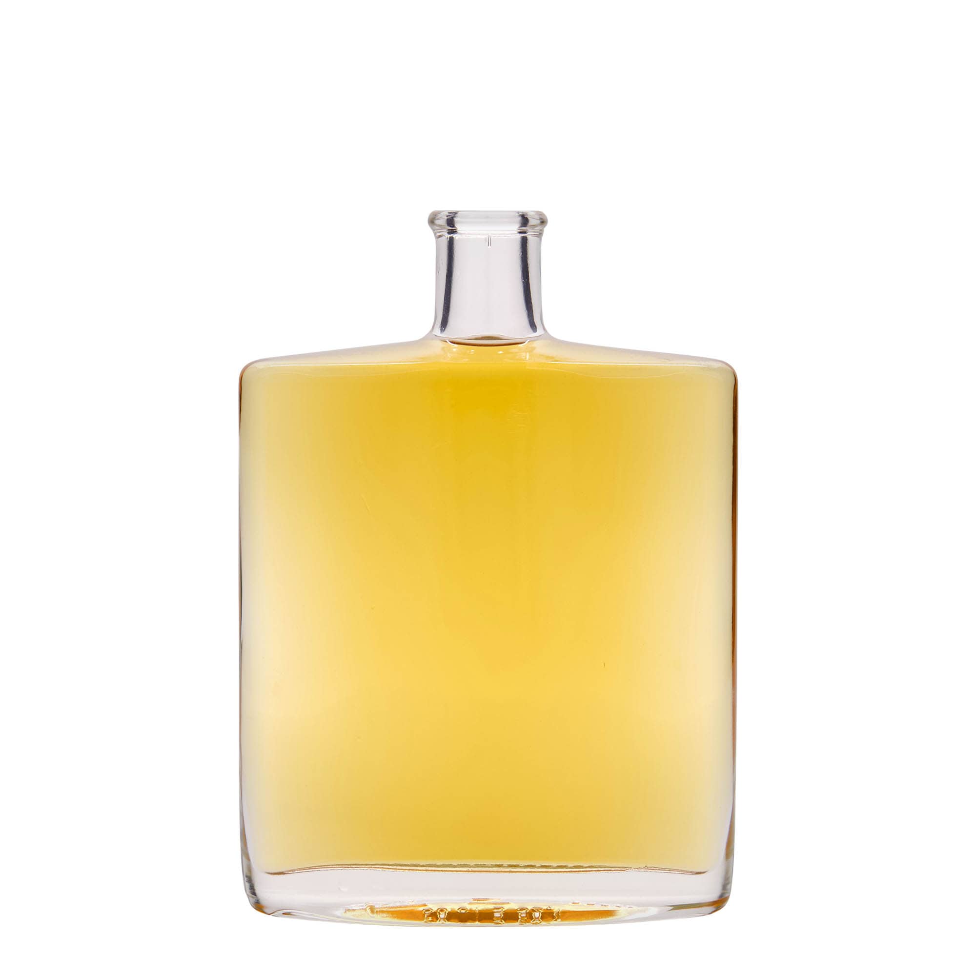 500 ml glasflaske 'Zorbas', oval, åbning: prop