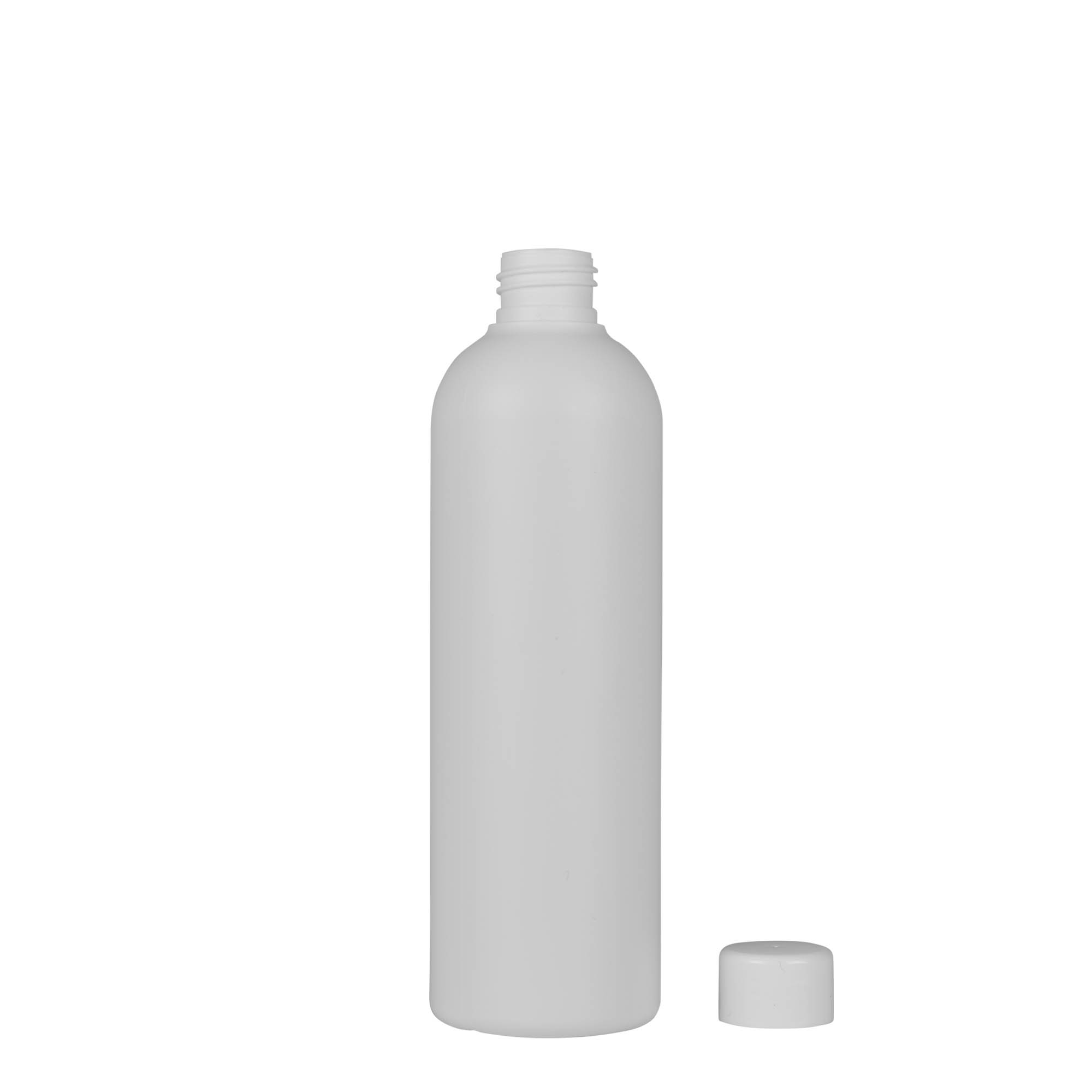 300 ml plastikflaske 'Tuffy', HDPE, hvid, munding: 24/410 300 ml plastikflaske 'Tuffy', HDPE, hvid, munding: 24/410