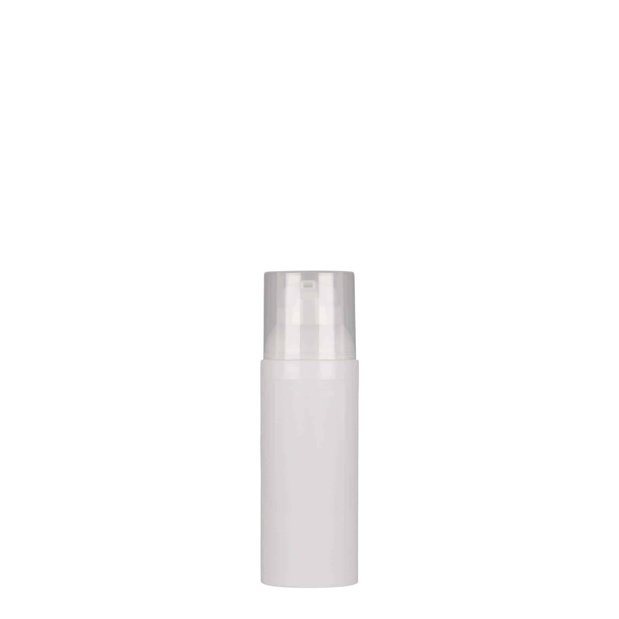 50 ml Airless Dispenser 'Mezzo', PP-plast, hvid