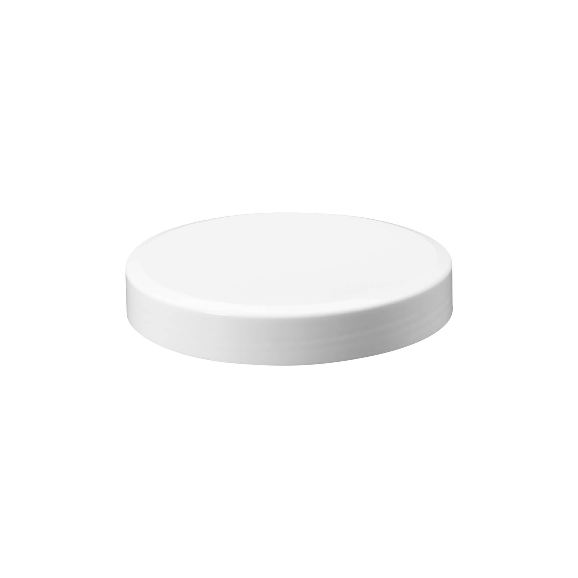 Skruelåg 'White Line' 250 ml, PP-plast, hvid Skruelåg 'White Line' 250 ml, PP-plast, hvid