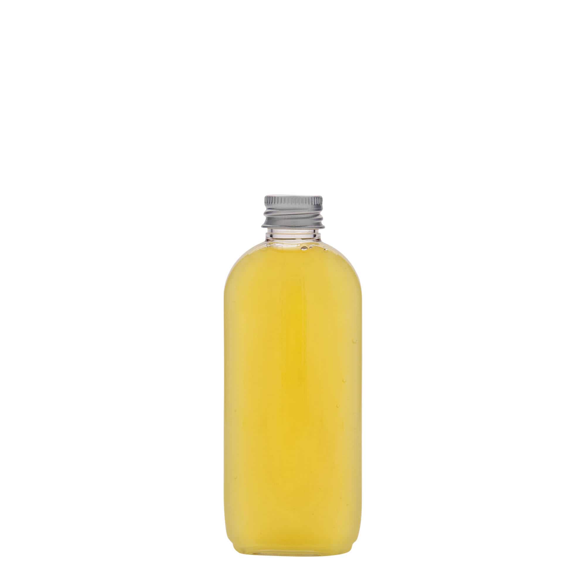 100 ml PET-flaske 'Iris', oval, plast, åbning: 20/410